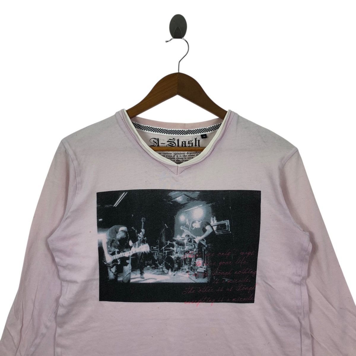 Band Tees Photoprint Band By Sa-Slash Long Sleeve Women Size M / US 6-8 / IT 42-44 - 2 Thumbnail