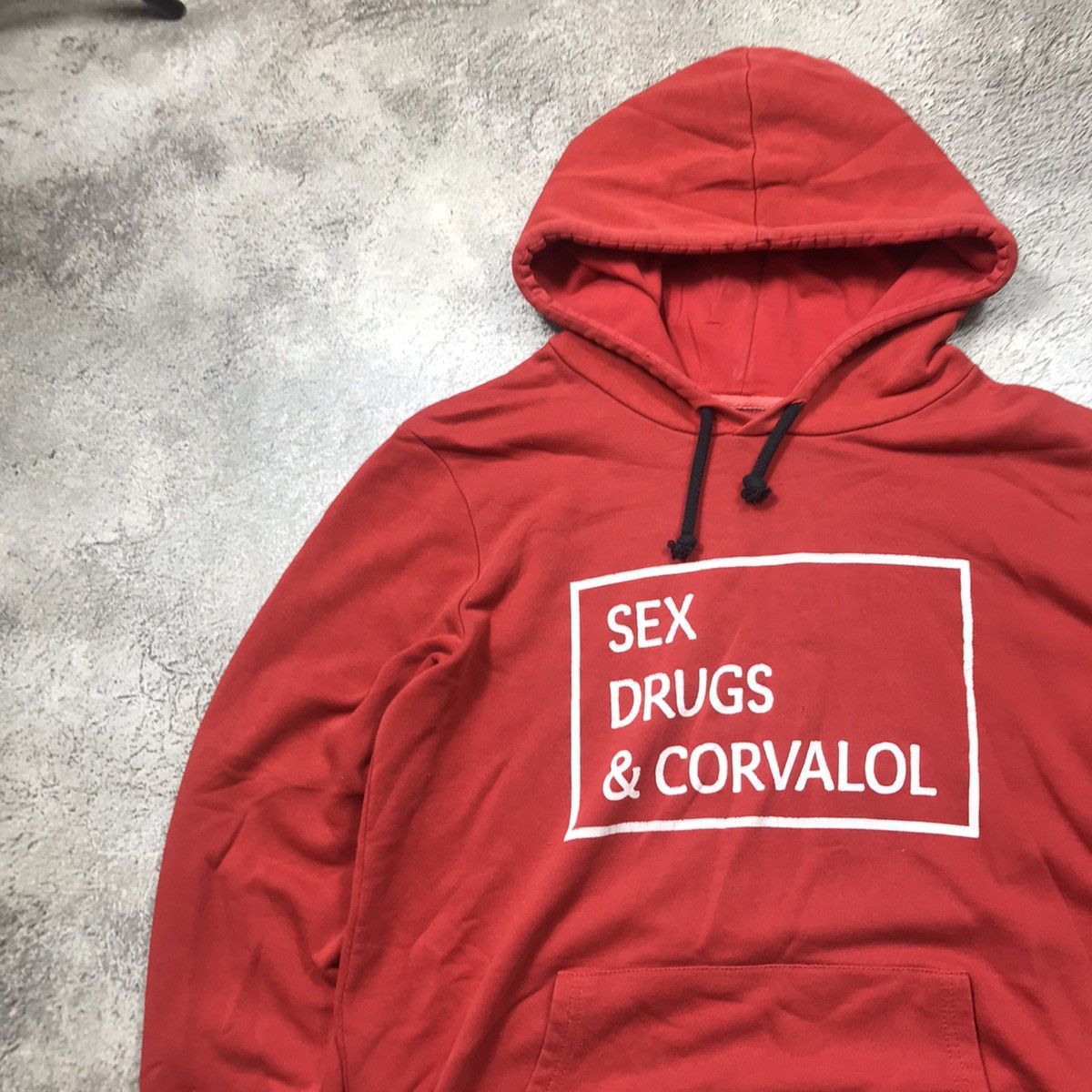 Vintage Vintage Y2K Humor Graphic Hoodie Sex Drugs Corvalol Streetwe Size US L / EU 52-54 / 3 - 4 Thumbnail