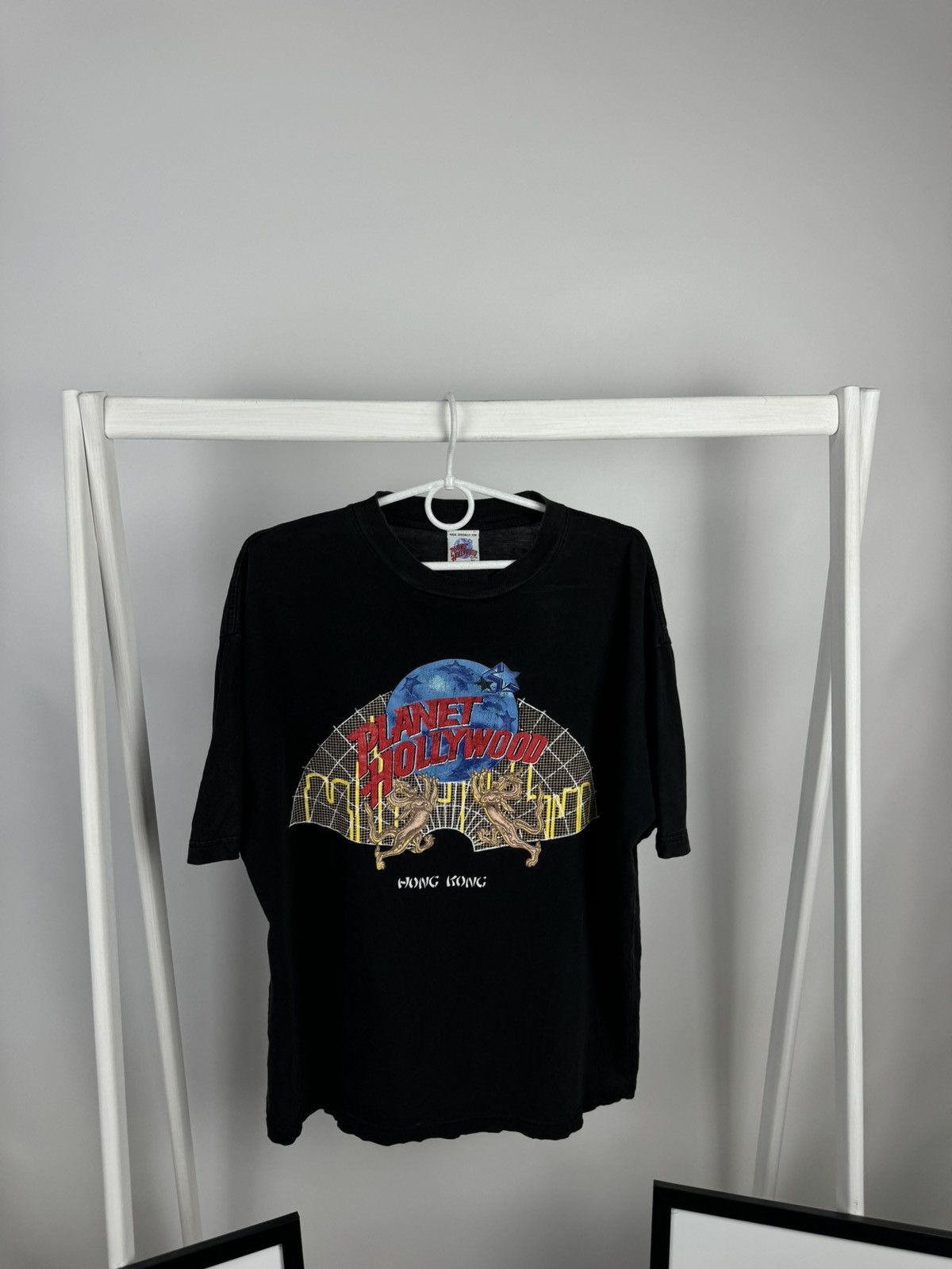 Planet Hollywood Vintage Planet Hollywood Hong Kong Tee Size US XL / EU 56 / 4 - 2 Thumbnail