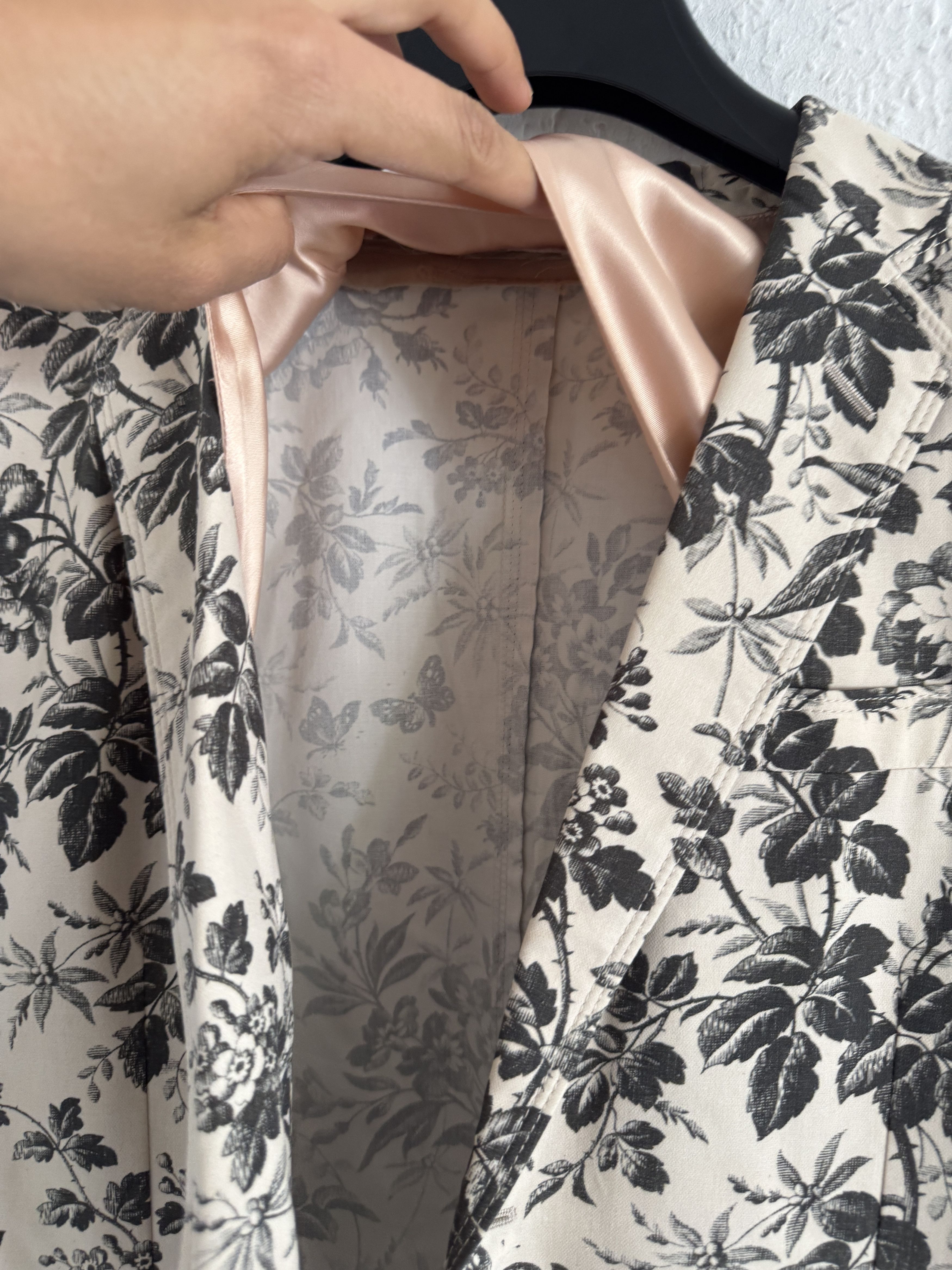 Gucci Floral print tailored blazer Size 50R - 18 Thumbnail