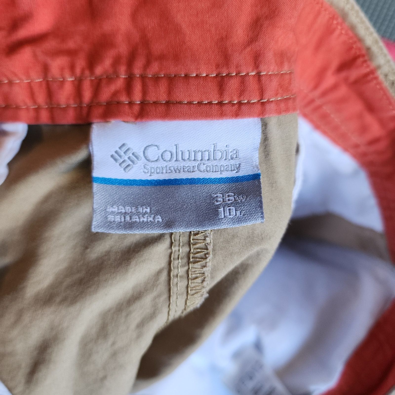 Columbia Columbia Men's Cargo Shorts Khaki Size 36x10, Outdoor Wear Size US 36 / EU 52 - 7 Thumbnail