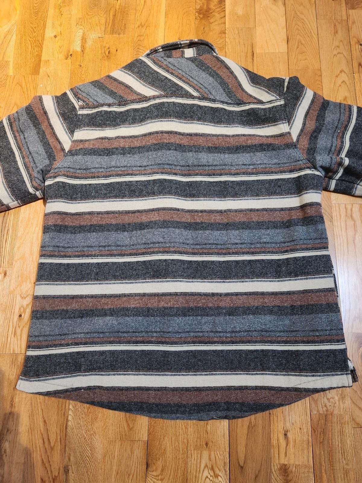 Dakota Grizzly Dakota Grizzly Burke Wool Blend Faux Fur Striped Jacket L Size US L / EU 52-54 / 3 - 5 Thumbnail