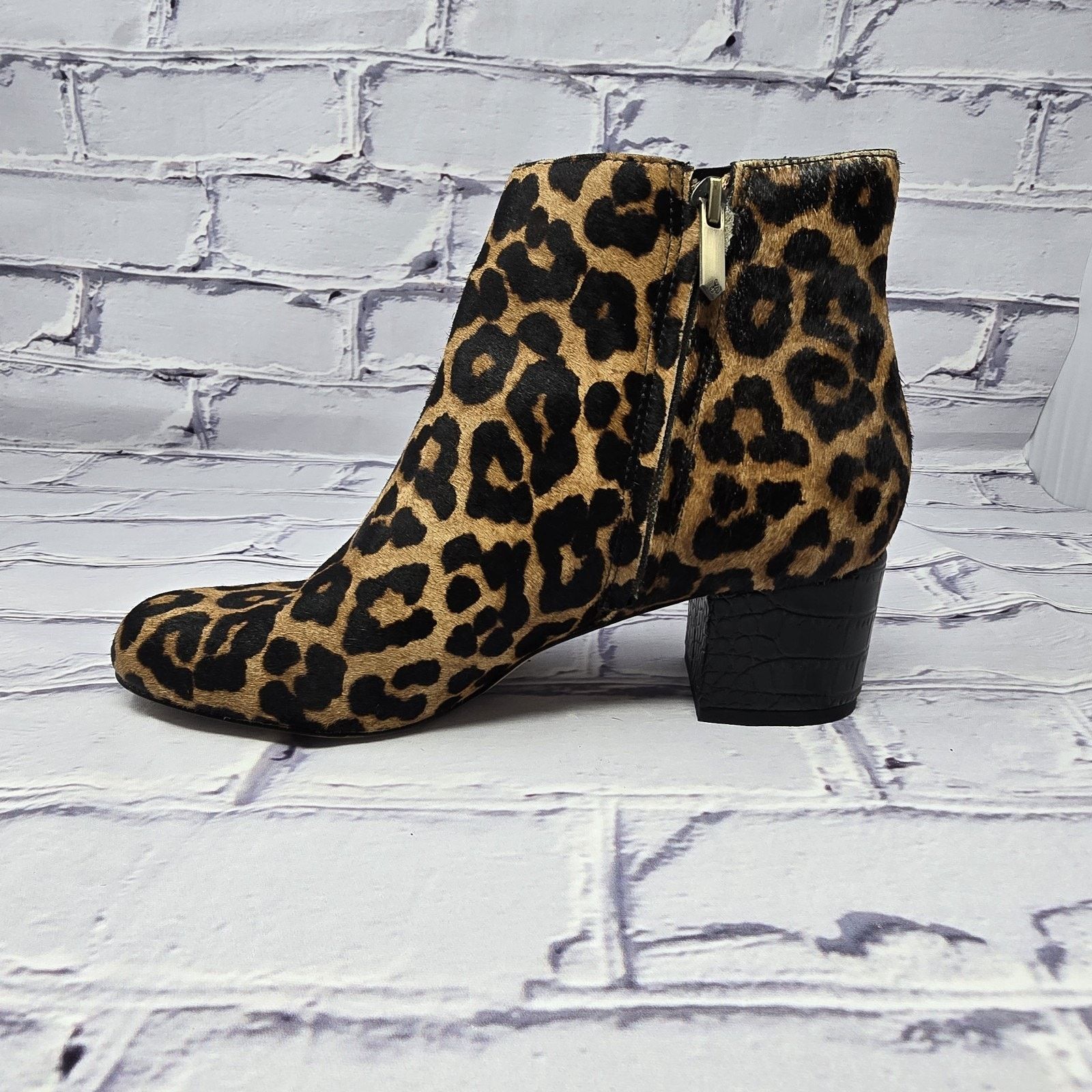 Sam Edelman Sam Edelman Edith Bootie Leopard Print Size 8.5 Booties Size US 8.5 / IT 38.5 - 5 Thumbnail