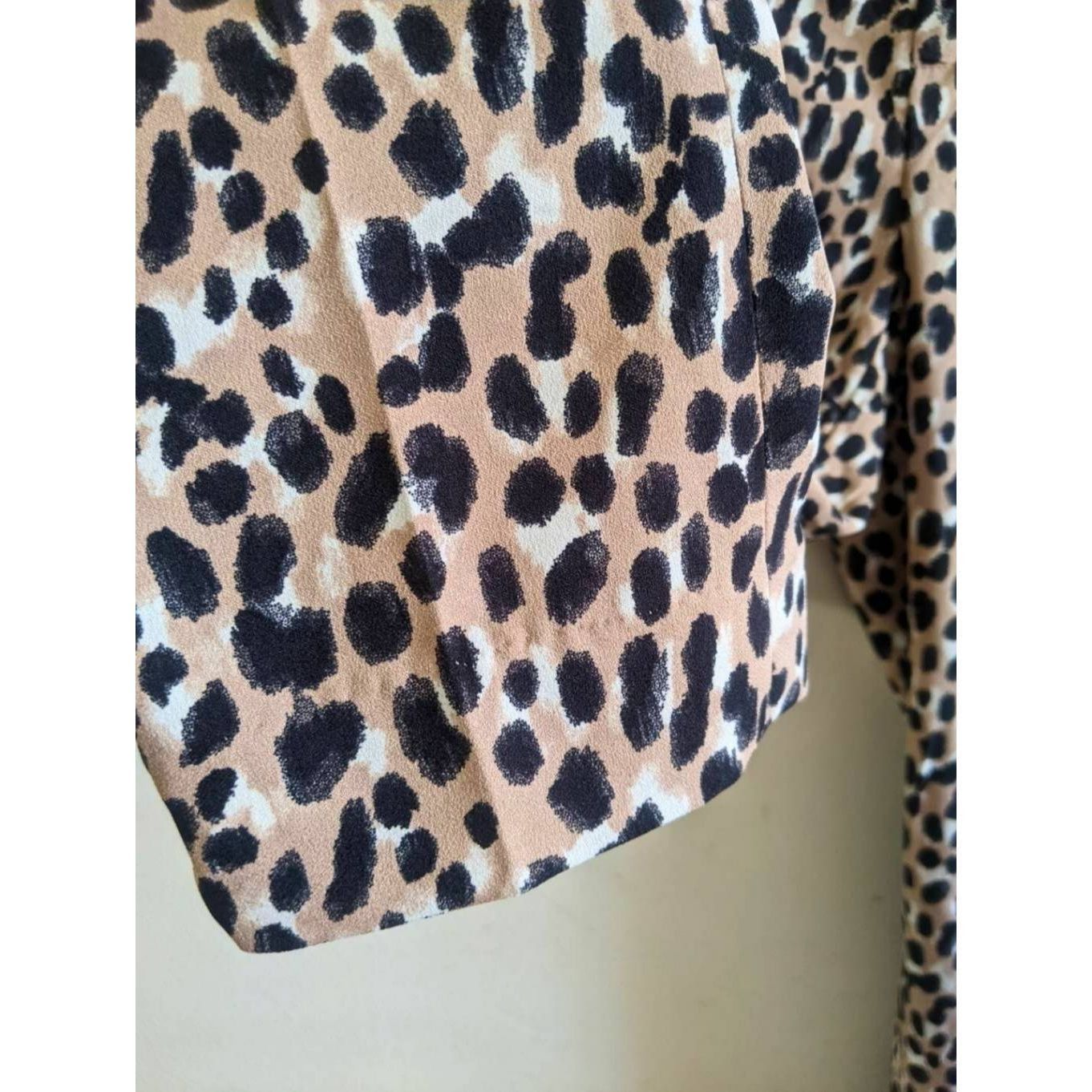 Banana Republic Banana Republic Factory Hayden Leopard Print Pants Size 4 Ta Size 27" / US 4 / IT 40 - 7 Thumbnail