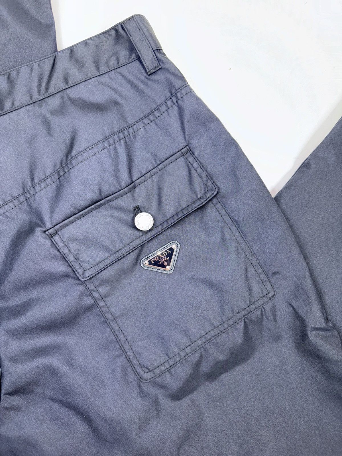 Prada PRADA NYLON TROUSERS Size US 36 / EU 52 - 4 Thumbnail