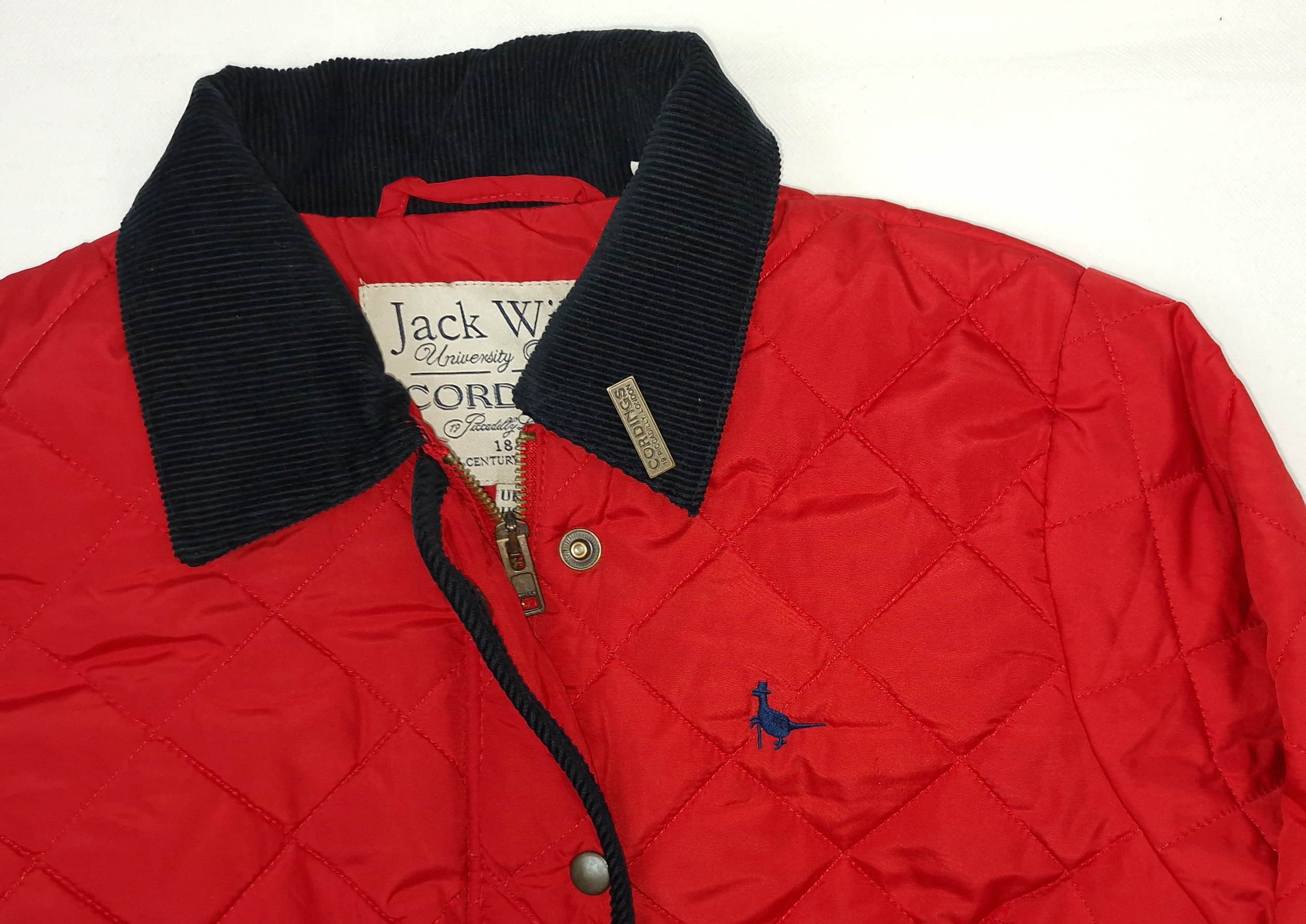 Jack Wills - JACK WILLS JACKET ZIP QUILTED SIZE UK 8-10 ( LABEL 10) Size M / US 6-8 / IT 42-44 - 4 Thumbnail