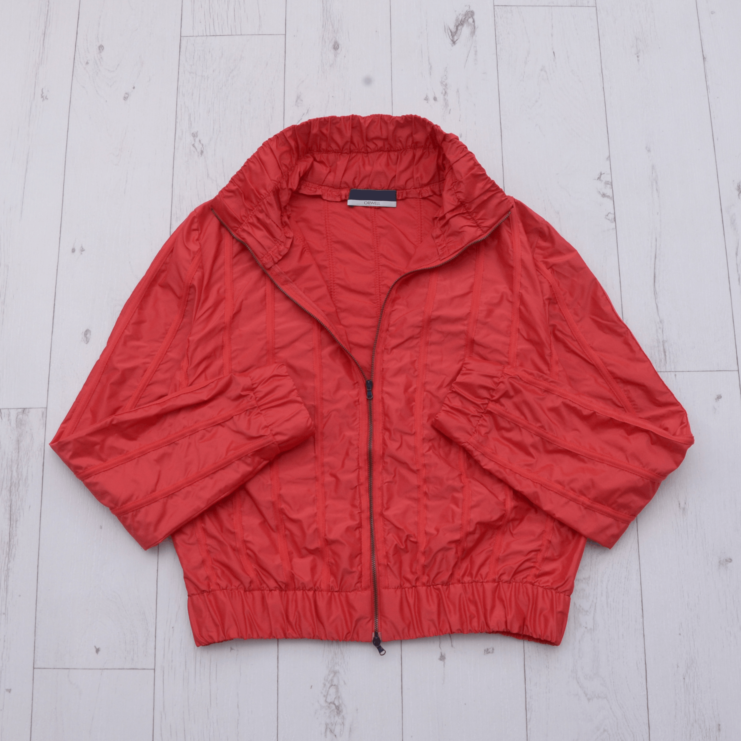 Vintage Vintage Rare Orwell Y2K Red Jacket Size M-S Trend Bomber Size L / US 10 / IT 46 - 1 Thumbnail