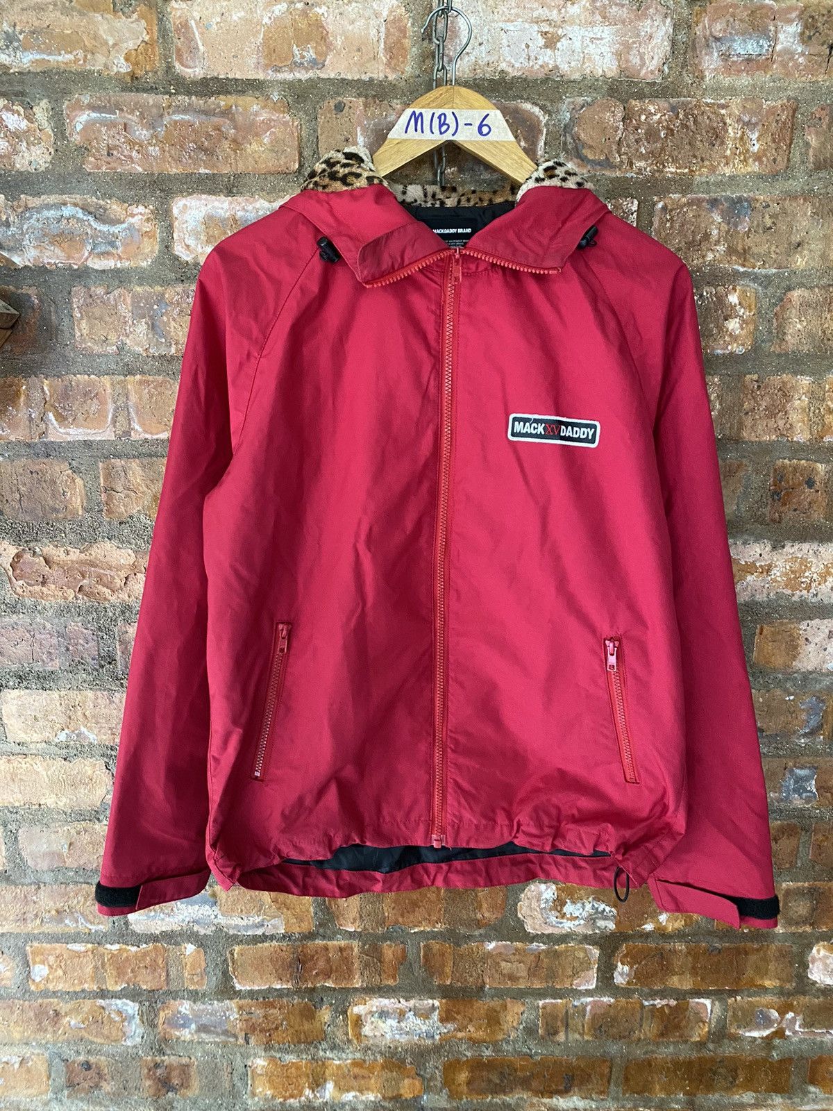 Japanese Brand × MasterPiece × PHENOMENON 2000s MACKDADDY Japan Anorak Leopard hoodie Jacket Size US M / EU 48-50 / 2 - 2 Thumbnail