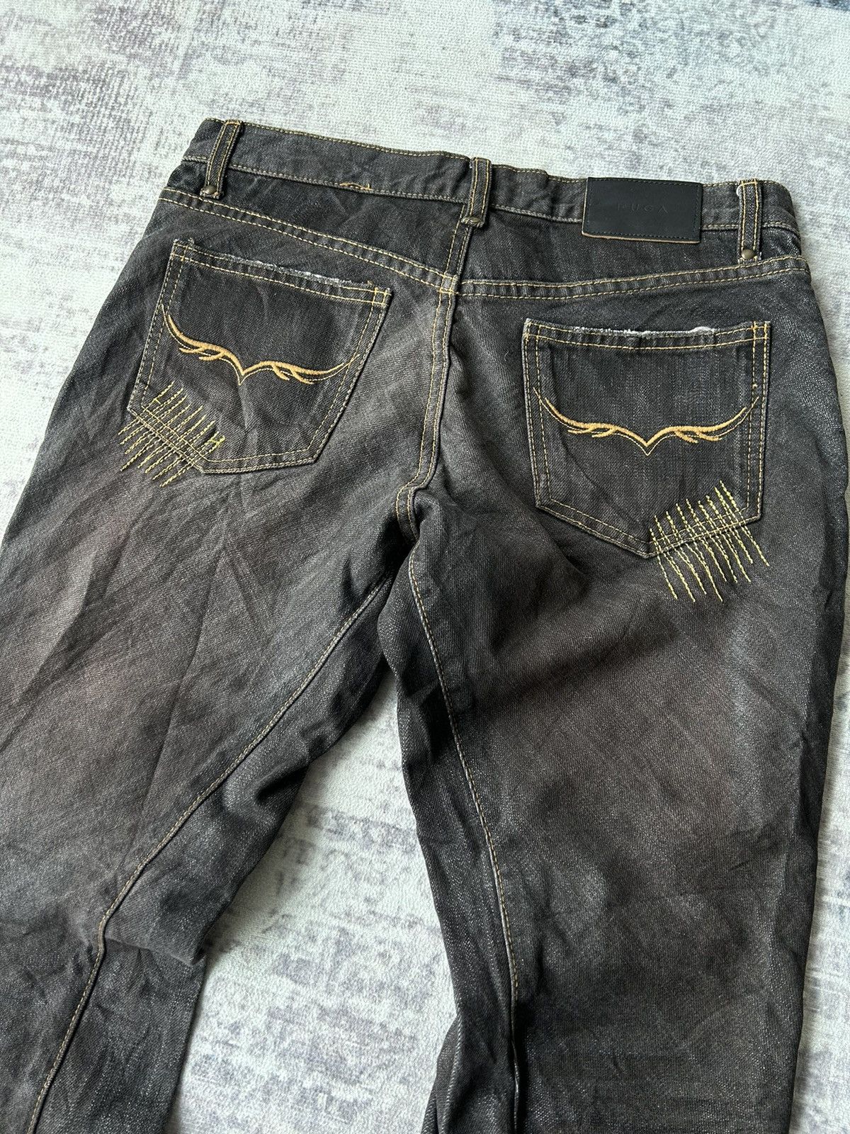 GOSTAR DE FUGA Fuga Super Flared Rockstar Jeans Size US 31 - 18 Thumbnail