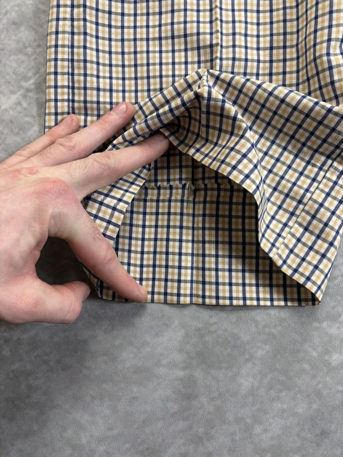 Vintage 1970s Plaid Trousers Vintage R.W. Camp Talon Zipper Pants 34 Size US 34 / EU 50 - 12 Thumbnail