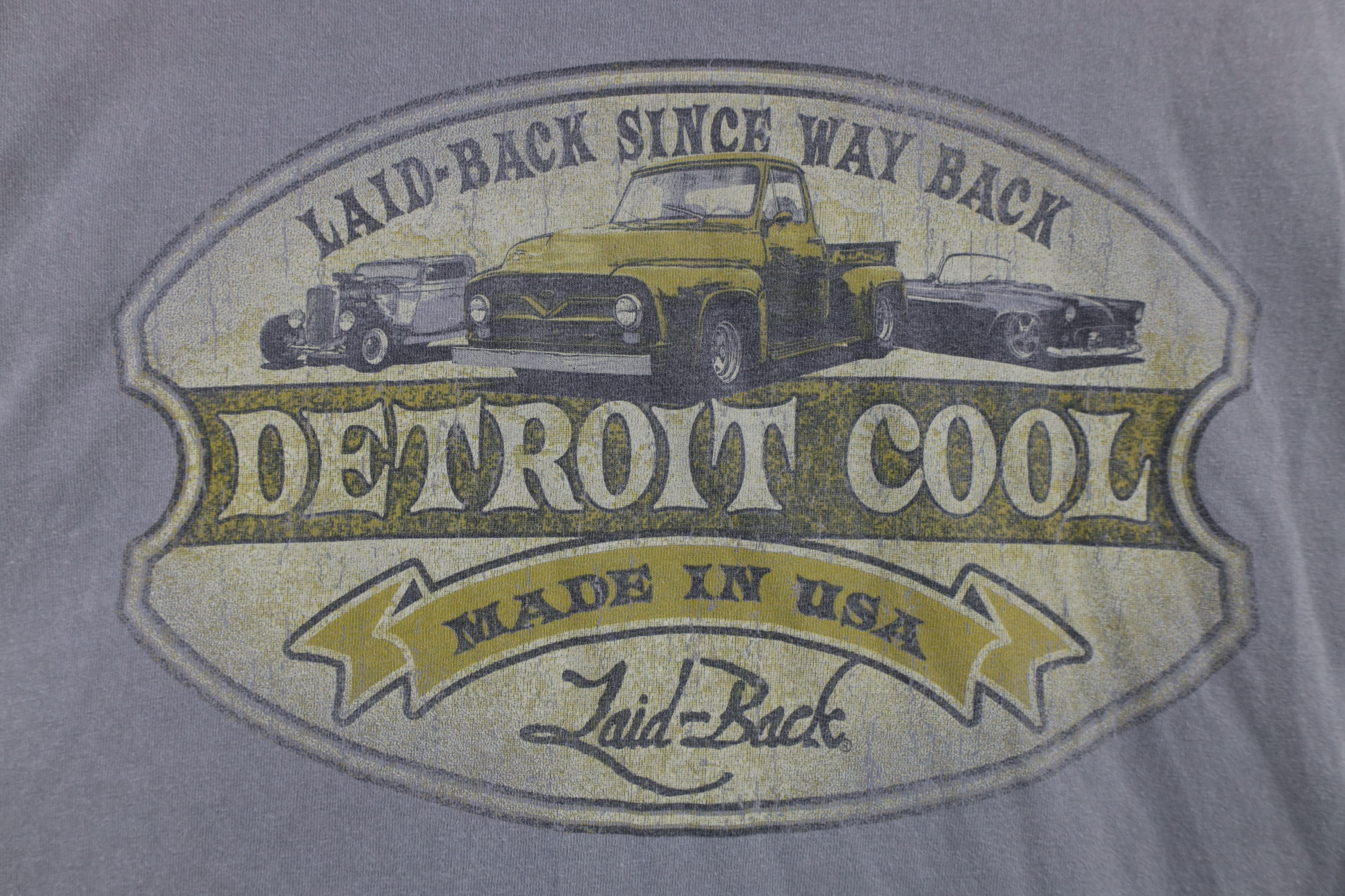 Vintage Vintage 90s Streetwear Stonewash Cool Car T-Shirt Gray Size US XL / EU 56 / 4 - 9 Thumbnail