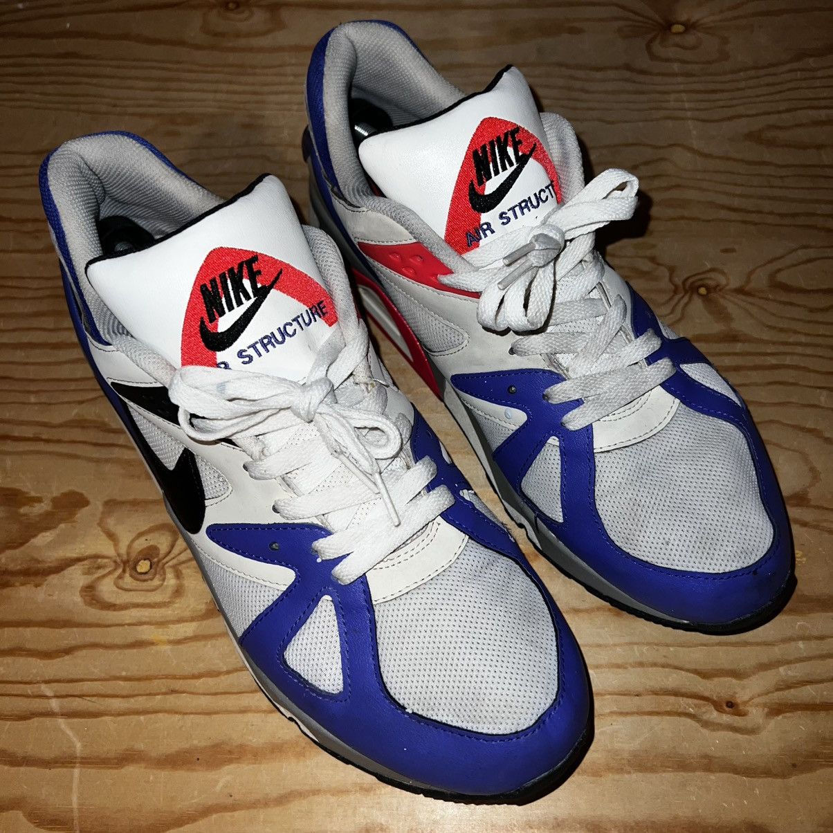 Nike NIKE AIR STRUCTURE TRIAX 91 PERSIAN VIOLET SHOES Size US 14 / EU 47 - 8 Thumbnail