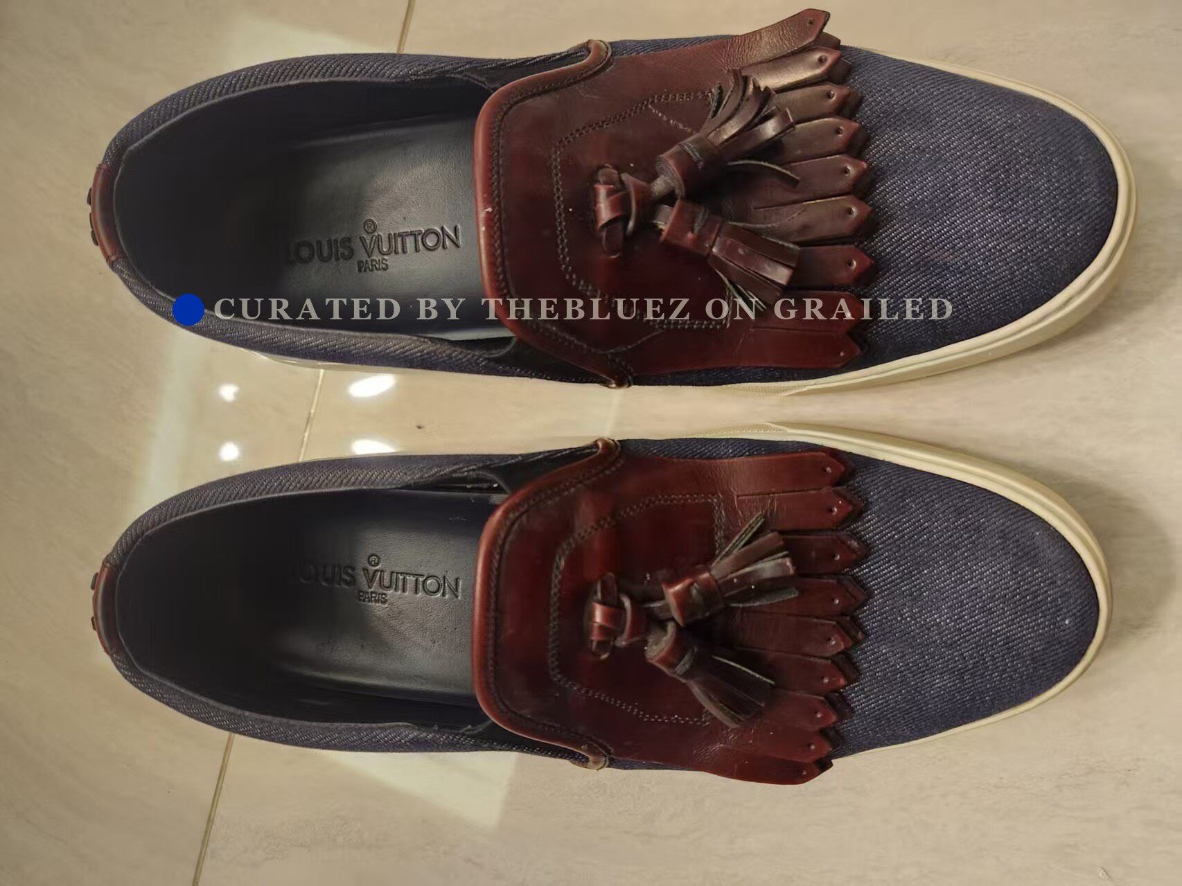 Louis Vuitton LV Denim Platform Casual Shoes 41 Size US 8 / EU 41 - 1 Thumbnail