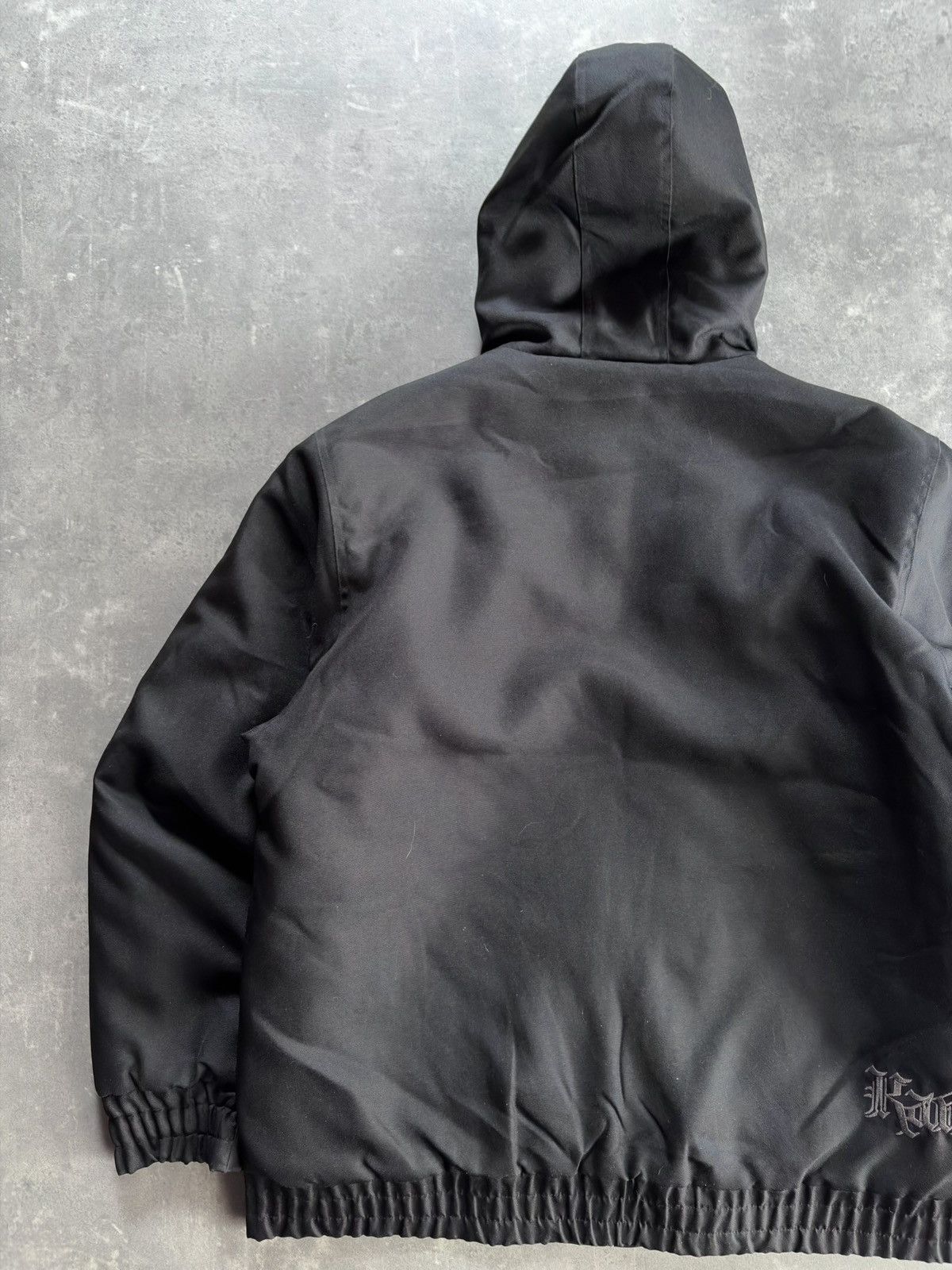 Karl Kani 00s Karl Kani Big Logo Baggy Hooded Bomber Jacket XXL Size US XXL / EU 58 / 5 - 12 Thumbnail