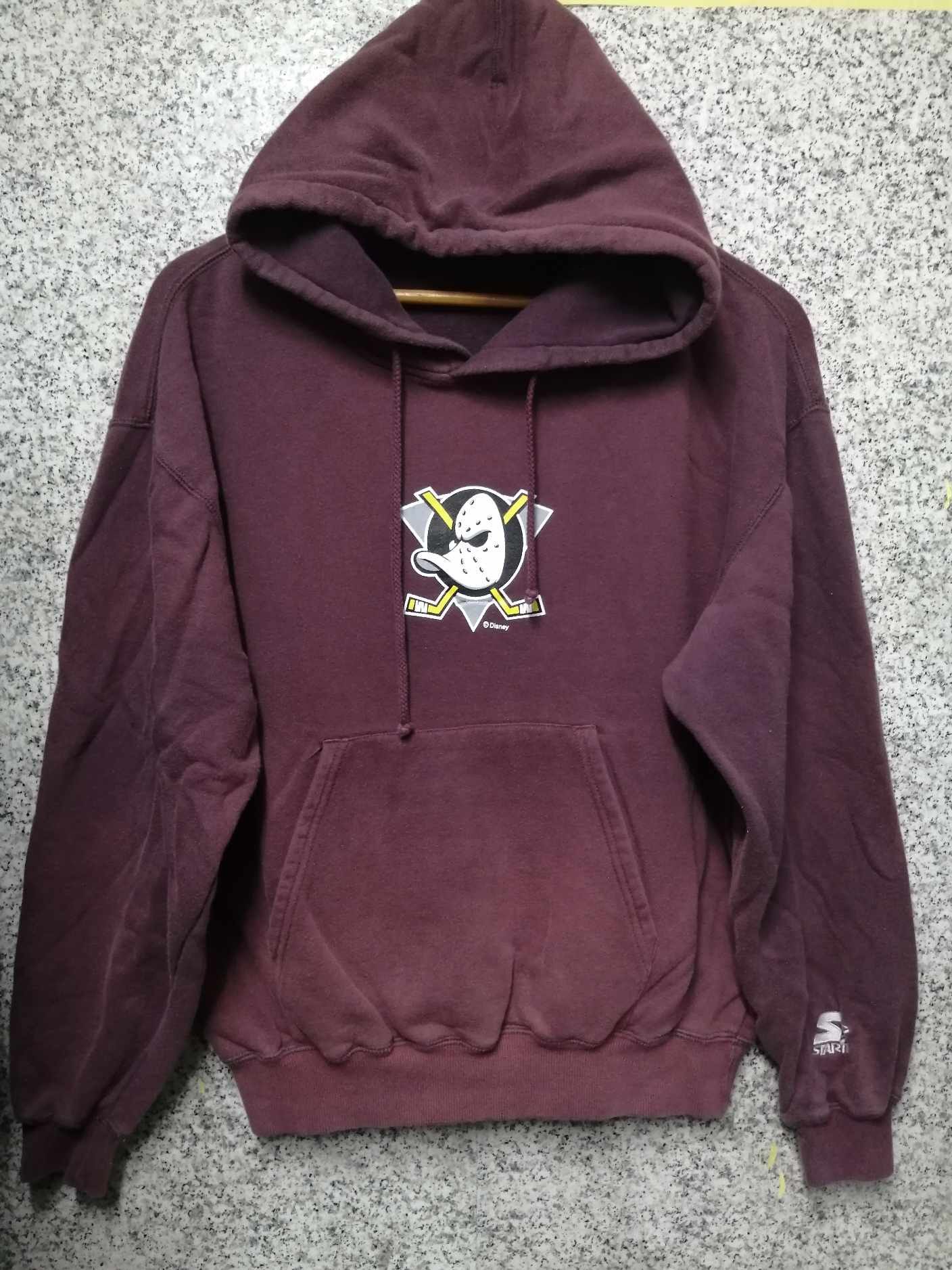 image of Starter Donald’S Destroyers Ice Hockey Very in Maroon, Men's (Size Small)