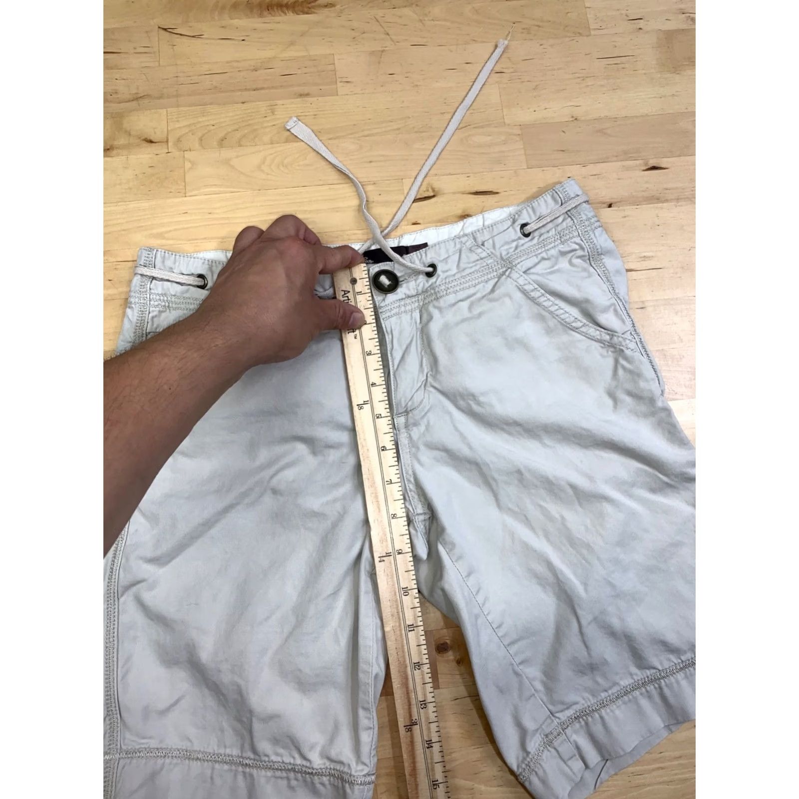 Prana prAna Bermuda Shorts Women 0 Beige Bermuda Casual Travel Outdoor 13265 Size 25" / US 0 / IT 36 - 4 Thumbnail