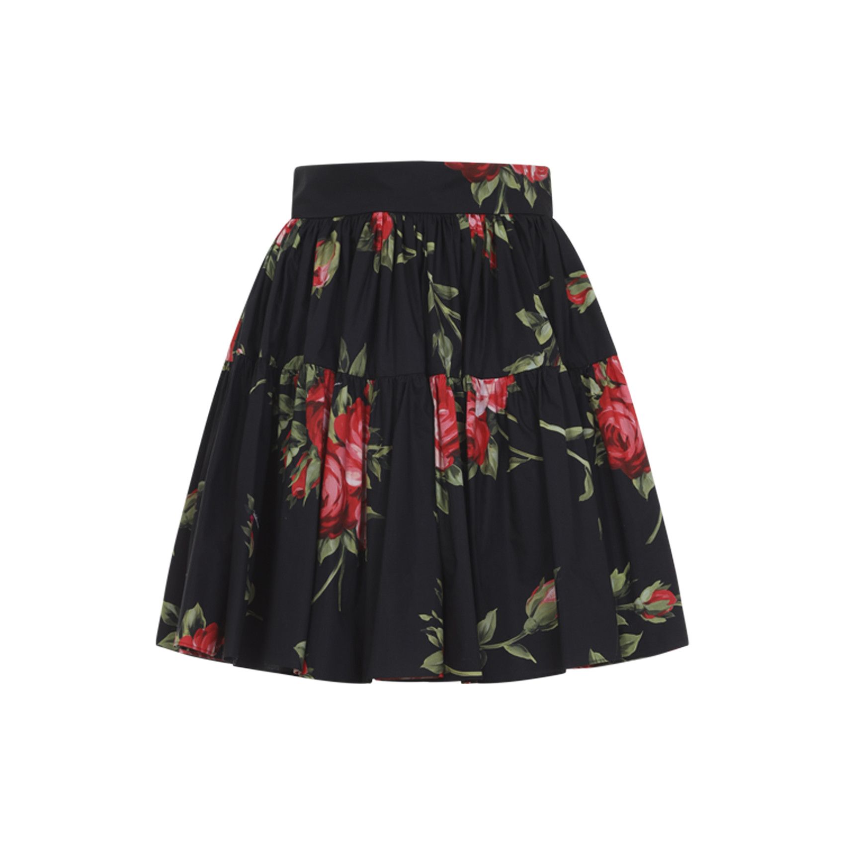 Dolce & Gabbana Dolce & Gabbana Cotton Mini Skirt Size 26" / US 2 / IT 38 - 1 Thumbnail