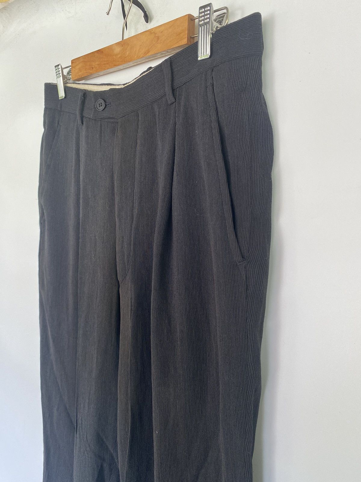 Japanese Brand × Kenzo × Vintage Vintage KENZO Casual Black Trousers Pant Size US 30 / EU 46 - 9 Thumbnail