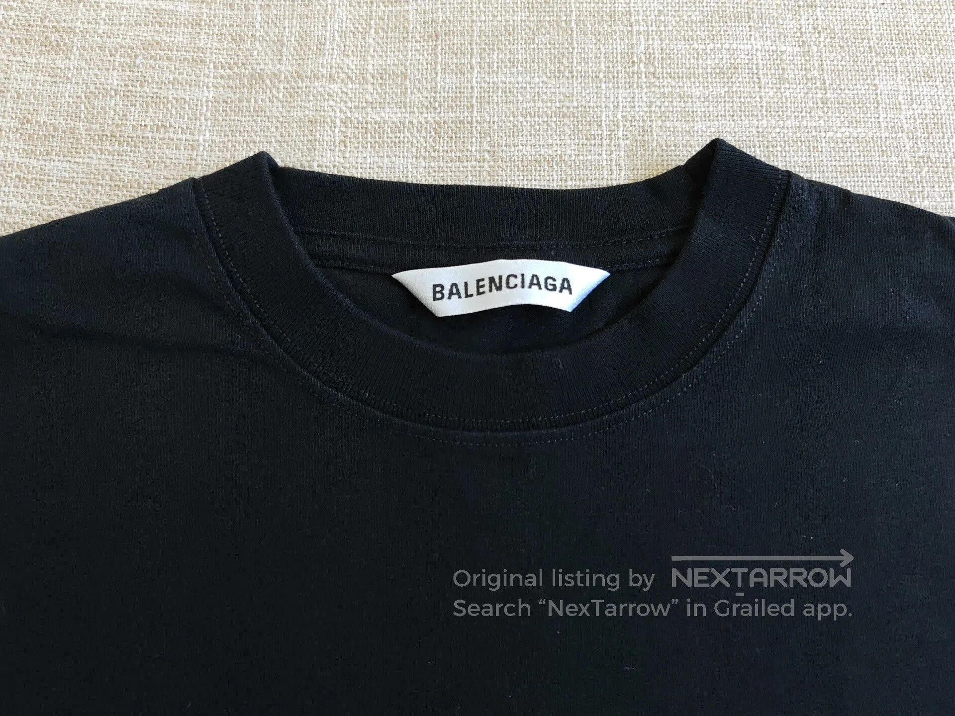 Balenciaga Balenciaga Short-Sleeve Logo T-Shirt. Size US M / EU 48-50 / 2 - 3 Thumbnail
