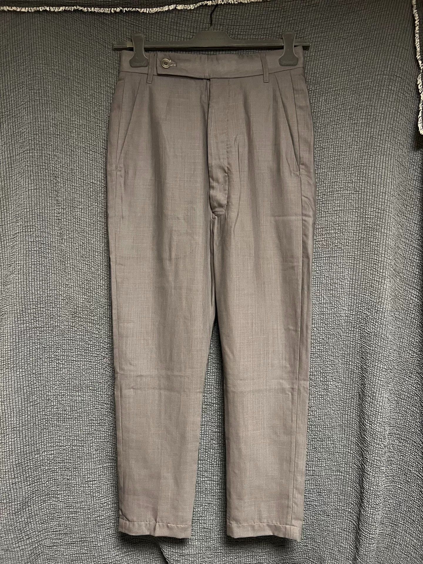 Rick Owens rick owens double-layer wool trousers for men Size US 34 / EU 50 - 1 Thumbnail