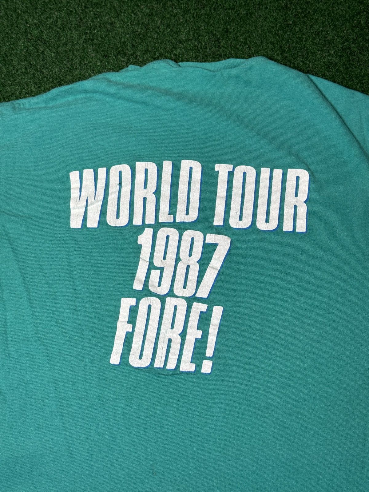 Band Tees Vintage Huey Lewis And The News XS 80s Concert Tour T Shirt Size US XXS / EU 40 - 3 Thumbnail