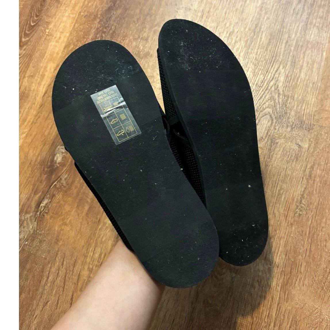 Everlane NEW Everlane The ReKnit Form Crossover Sandal Black Size 9 Size US 9 / IT 39 - 8 Thumbnail