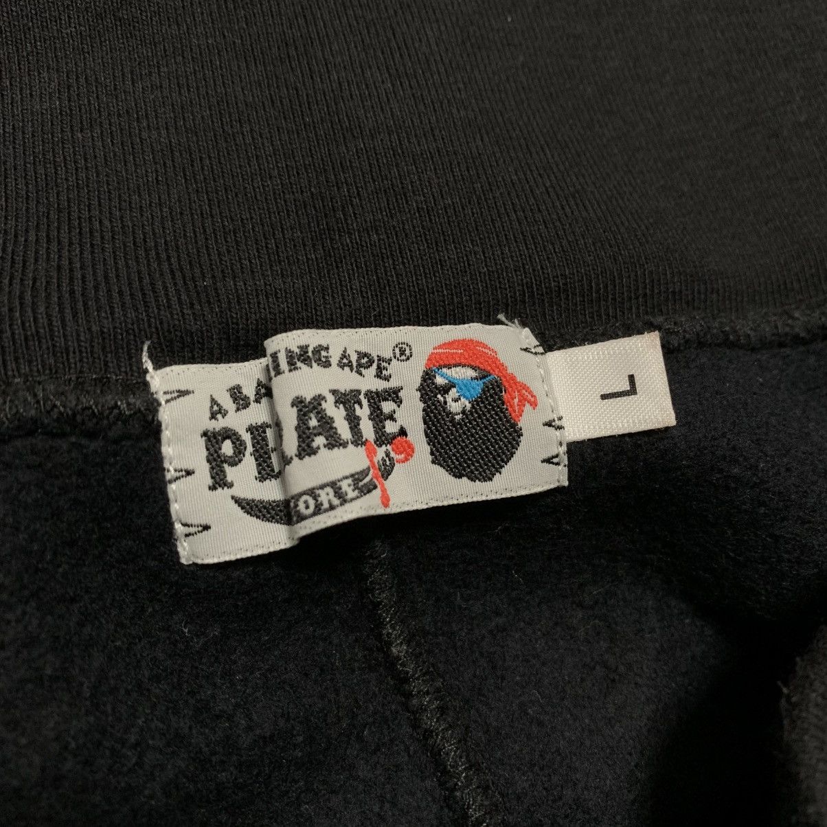 Bape Bape Large Shorts Pirate Store Black Jogger Bottoms Size US 34 / EU 50 - 7 Thumbnail