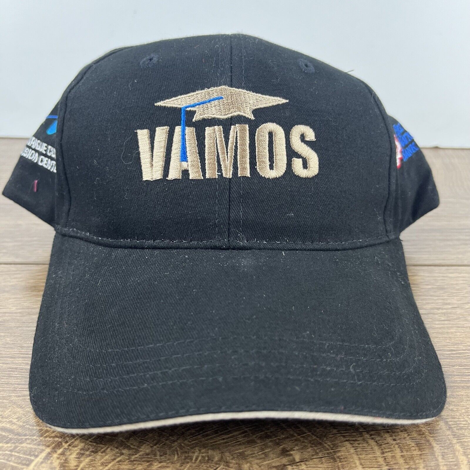 Other Vamos Black Hat Vision Center Black Adjustable Hat Black Adu Size ONE SIZE - 3 Thumbnail