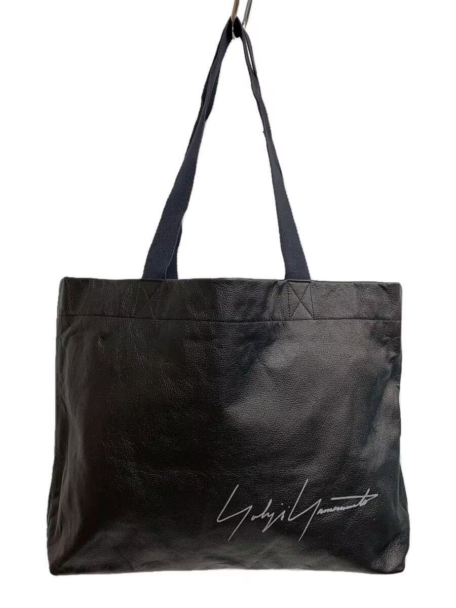 Yohji Yamamoto Leather Logo Tote Bag Size ONE SIZE - 1 Thumbnail