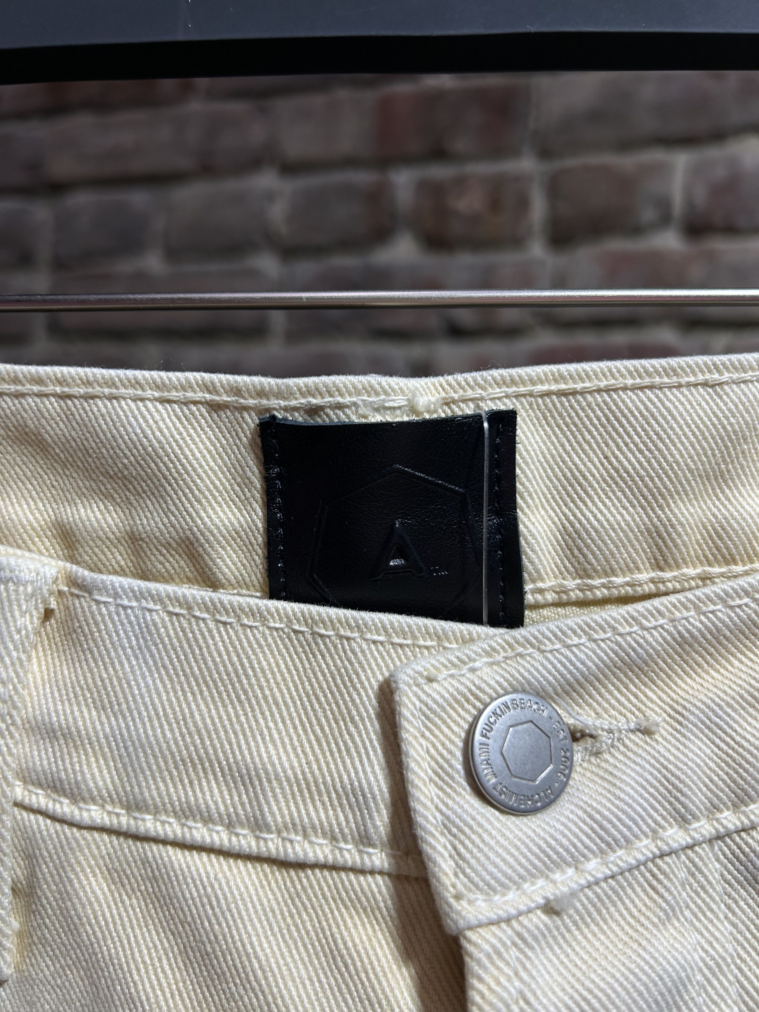 Alchemist Alchemist Know U Rider Fringe Denim Size US 33 - 3 Thumbnail