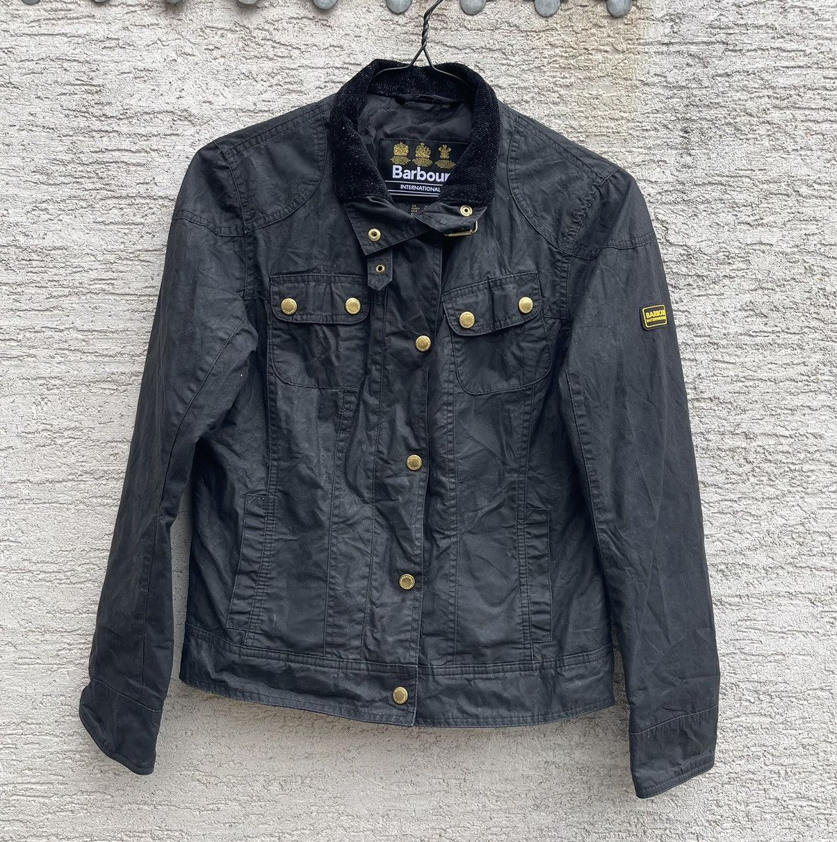 Barbour pitch wax jacket best sale