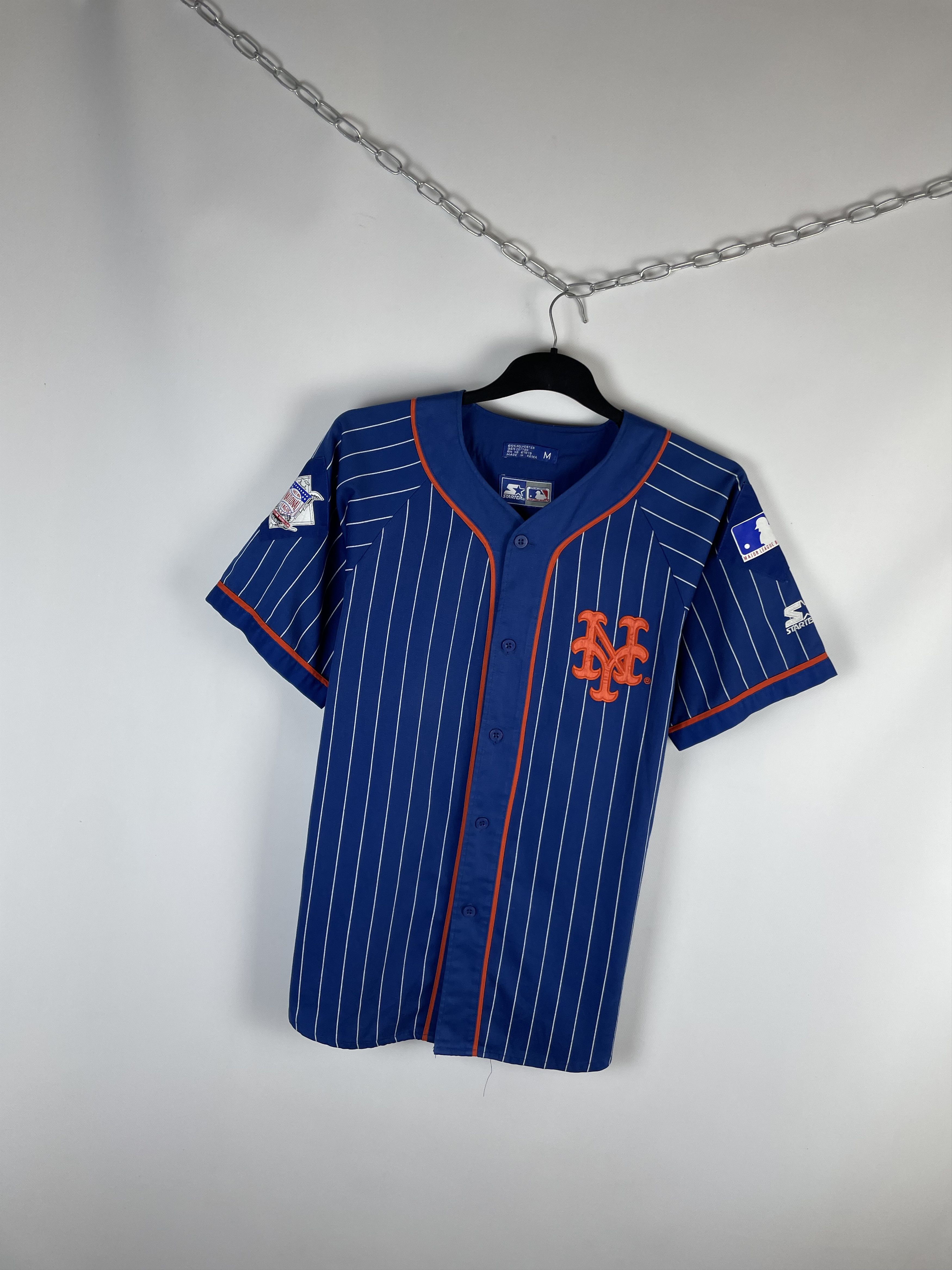 MLB NEW YORK METS BASEBALL JERSEY SHIRT MLB Size US M / EU 48-50 / 2 - 2 Thumbnail