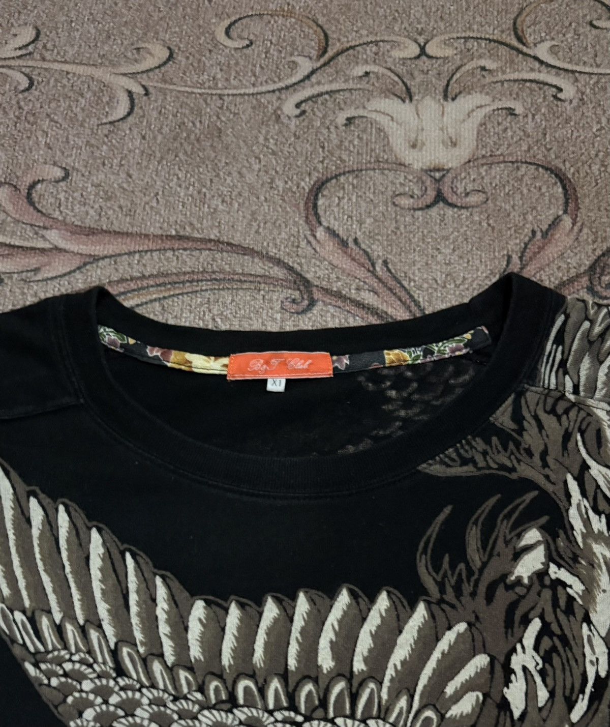 Japanese Brand Japanese Brand Sukajan Style Long Sleeve T-Shirt Size US XXL / EU 58 / 5 - 5 Thumbnail