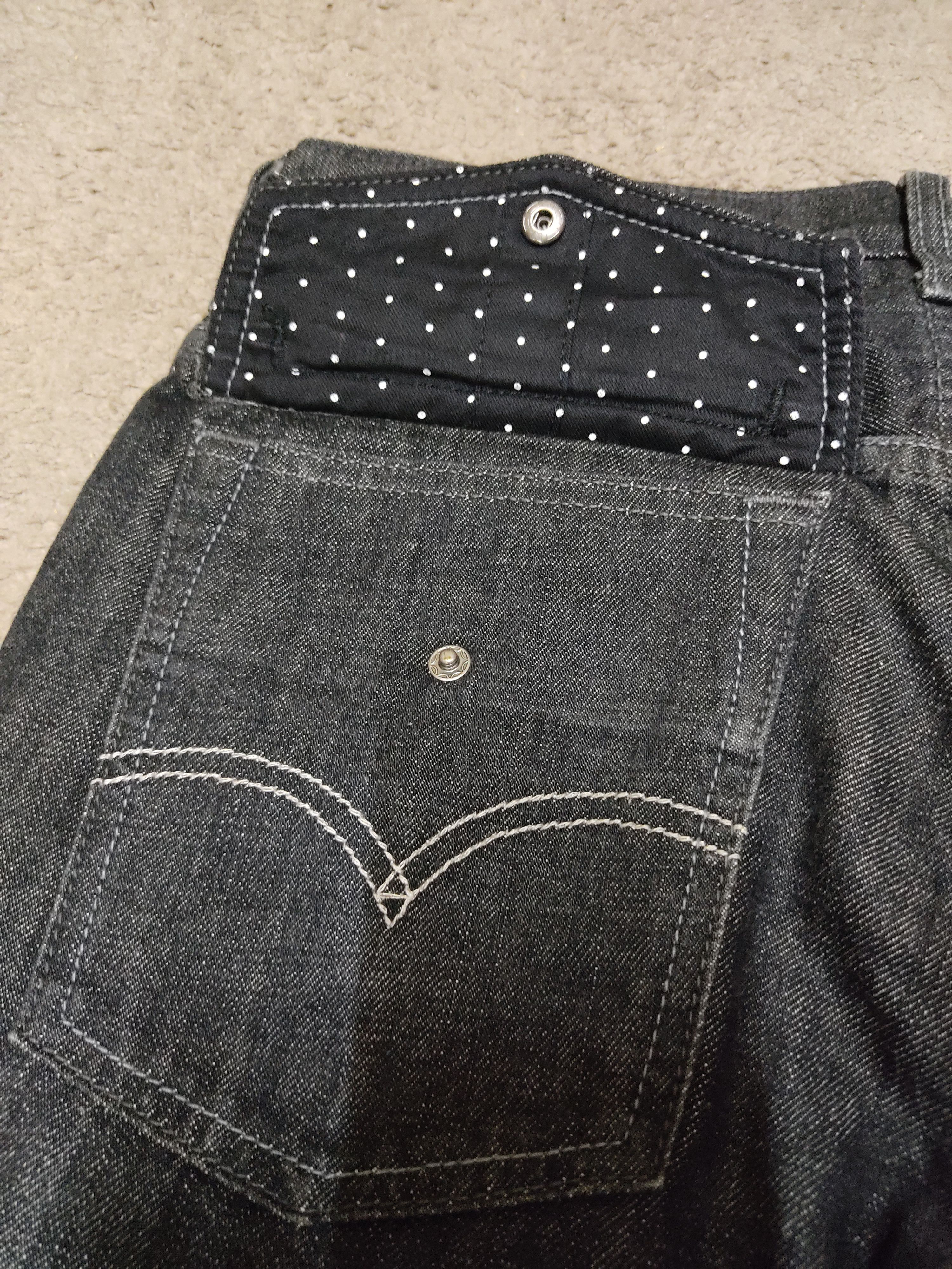 Fragment Design × Levi's Rare Levis Fenom Super black Fragment jeans Size US 32 / EU 48 - 21 Thumbnail