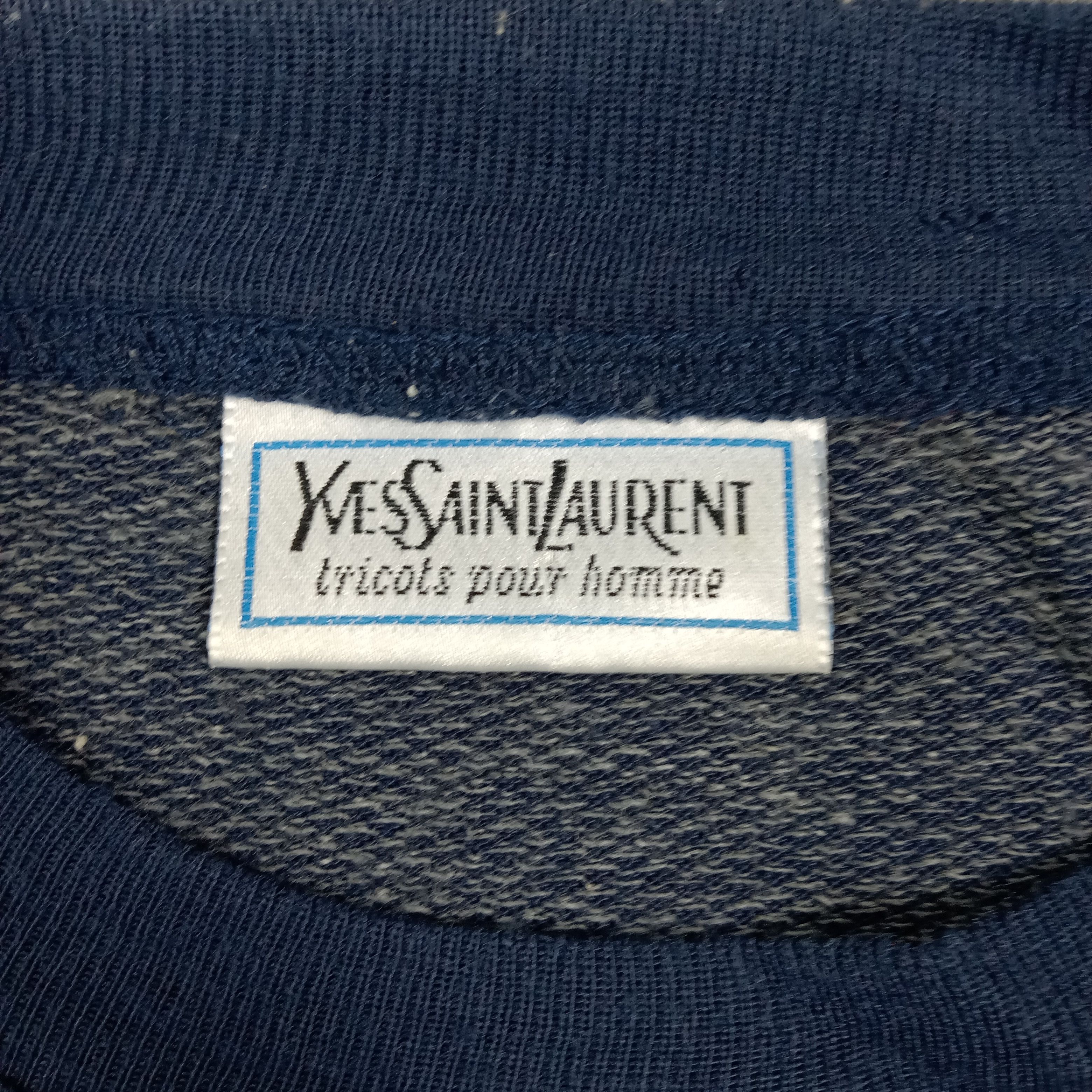 Yves Saint Laurent Yves Saint Laurent YSL Designer Sweatshirt C270N22 Size US L / EU 52-54 / 3 - 3 Thumbnail