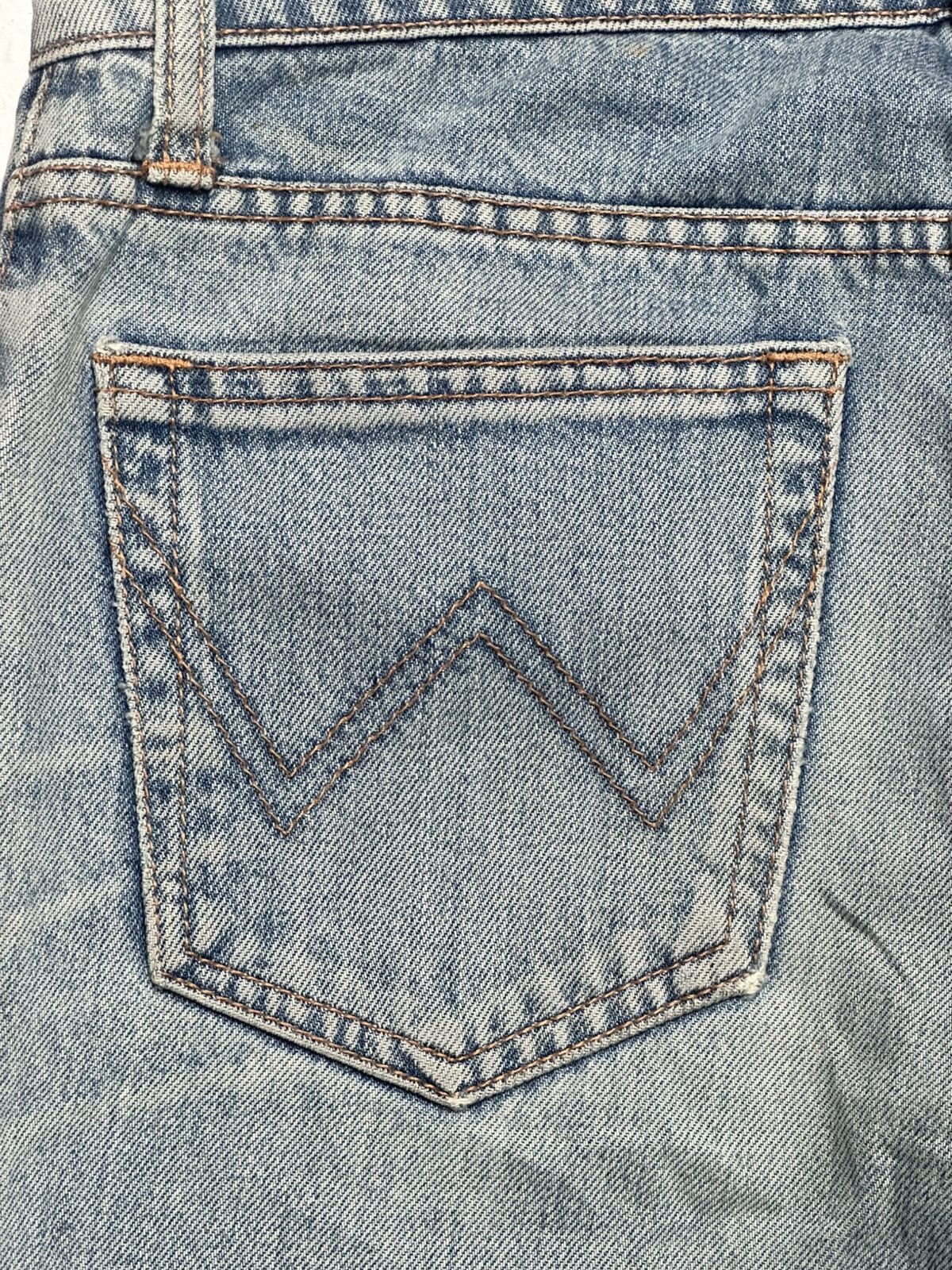 Edwin Vintage Edwin 90's Japan Denim Straight Jeans Light BlueWash Size US 30 / EU 46 - 7 Thumbnail