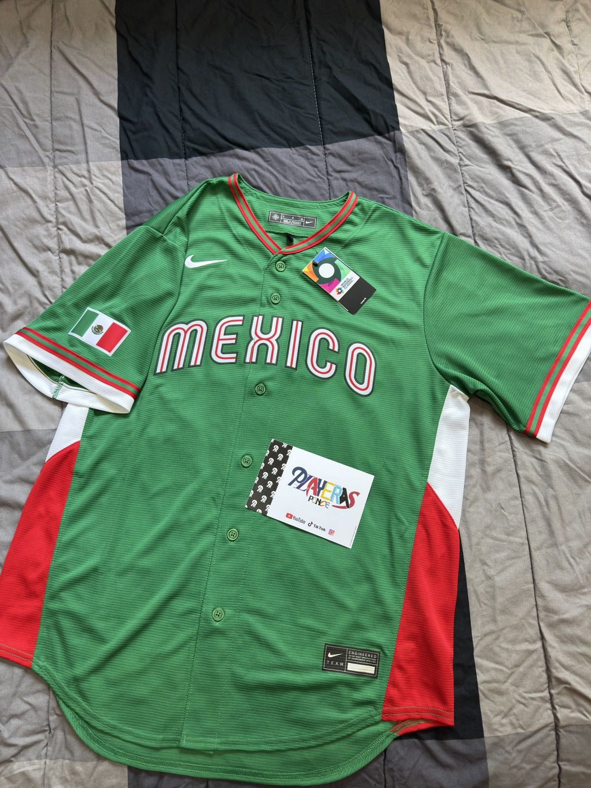Nike Mexico 2026 World baseball classic jersey Size US L / EU 52-54 / 3 - 1 Thumbnail