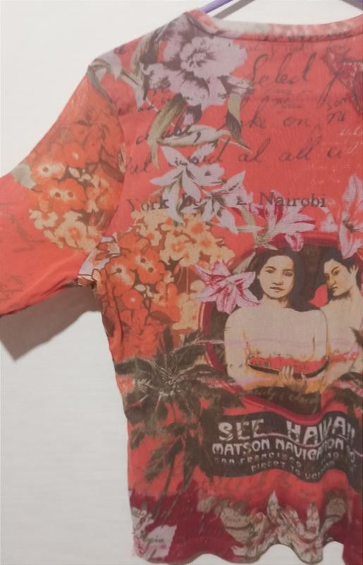 Vintage vintage original tshirt sz m mesh fabric Size M / US 6-8 / IT 42-44 - 3 Thumbnail