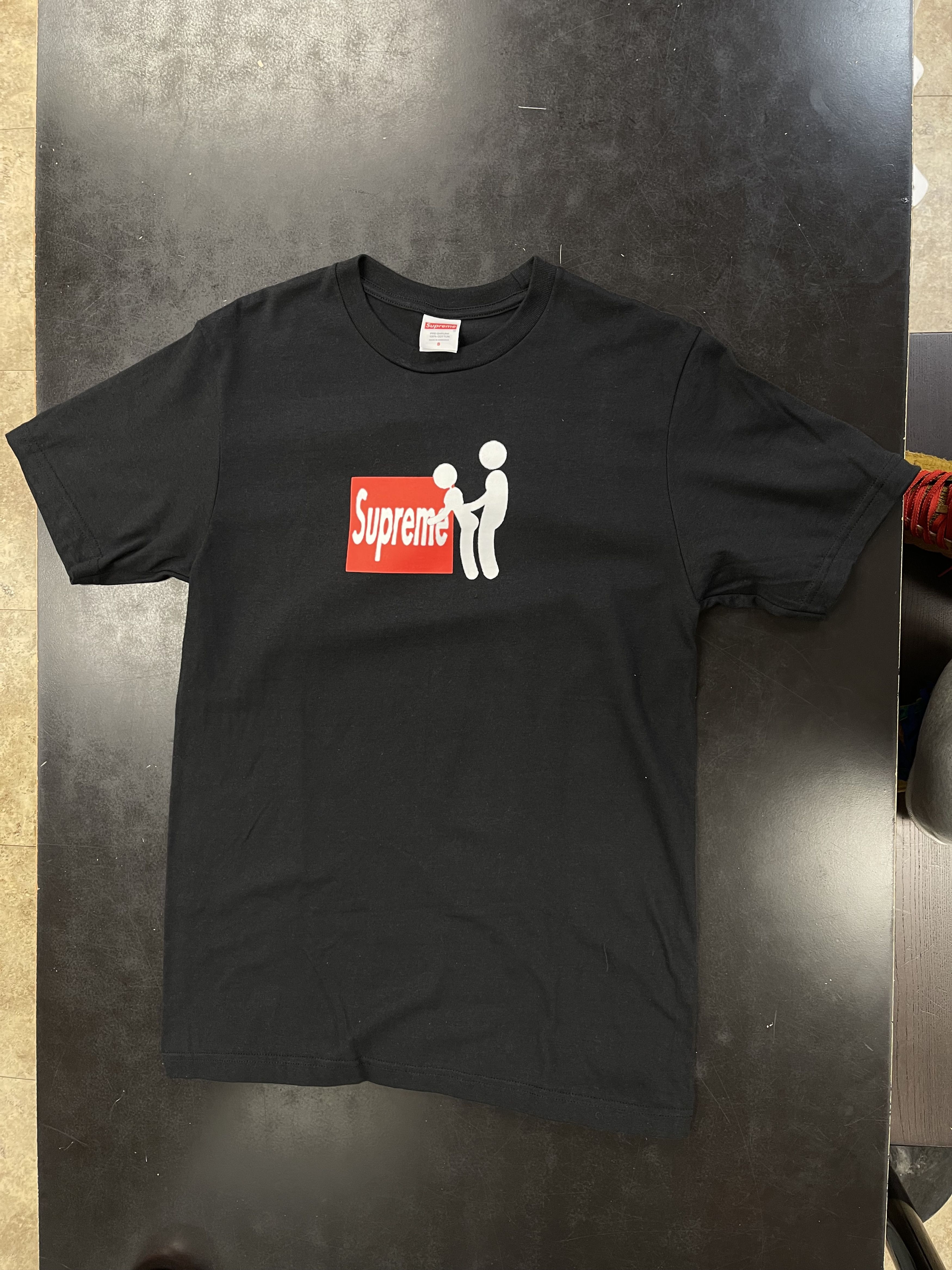 Supreme Supreme Stick Tee Black | Grailed