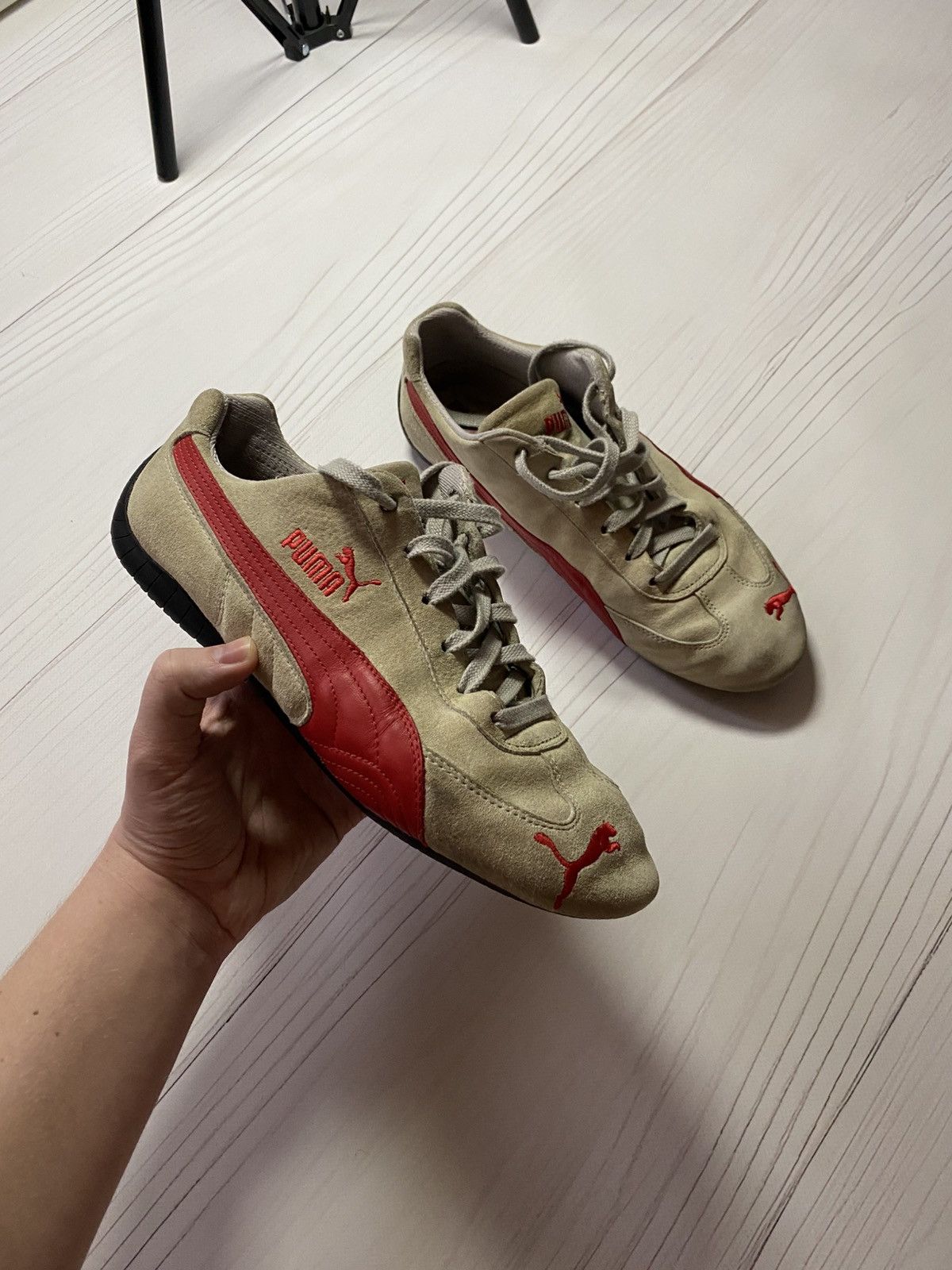Puma × Vintage Vintage Puma Speed cat SD Buty y2k low sneakers Size US 10 / EU 43 - 1 Thumbnail