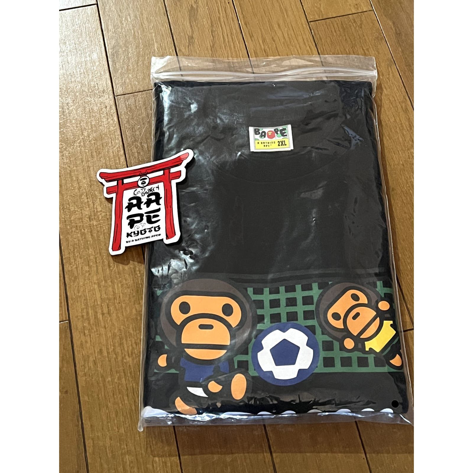 Bape Baby Milo Soccer Tee Size US XXL / EU 58 / 5 - 2 Thumbnail