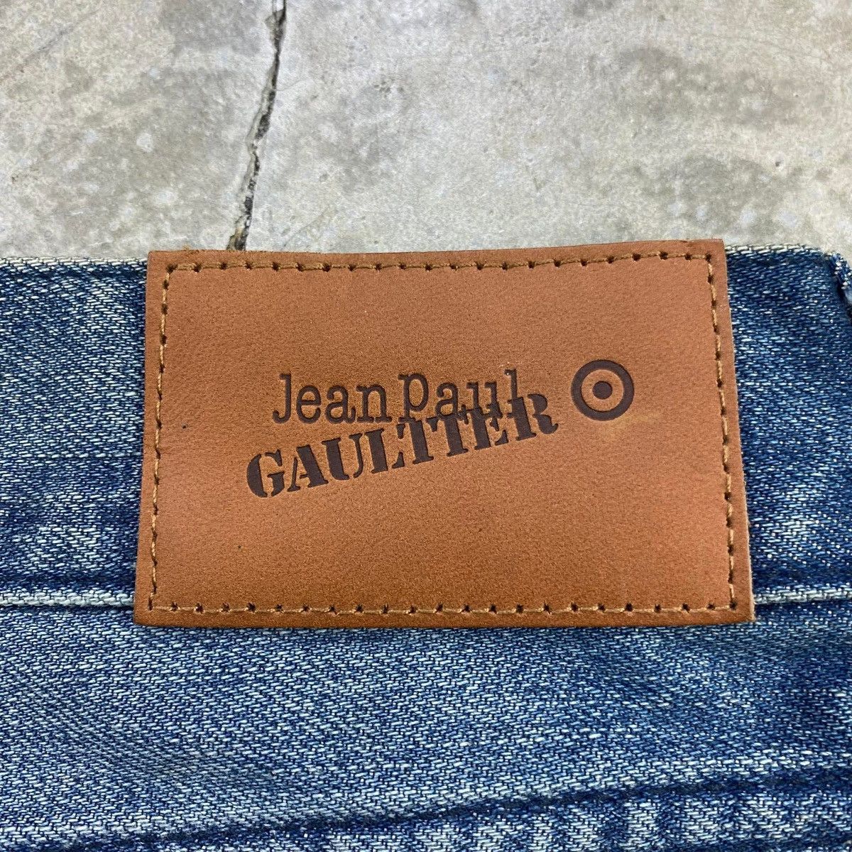 Jean Paul Gaultier Patchwork Denim Jeans Size US 34 / EU 50 - 8 Thumbnail