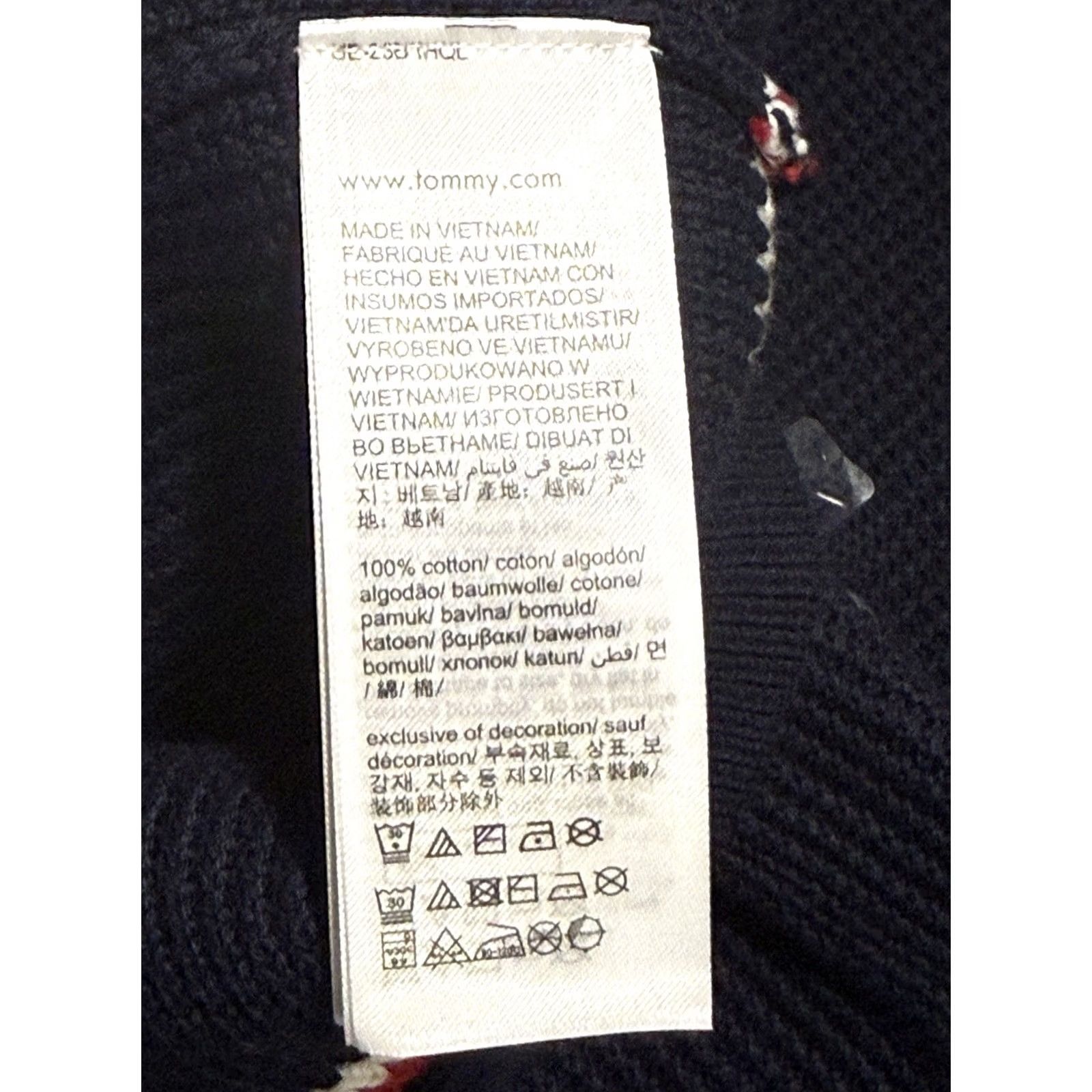 Tommy Hilfiger NWT Tommy Hilfiger Sweater 3XL Blue 1/4 Zip Mens Cotton Long Sleeve Quarter-Zip Shirt Size US XXL / EU 58 / 5 - 6 Thumbnail