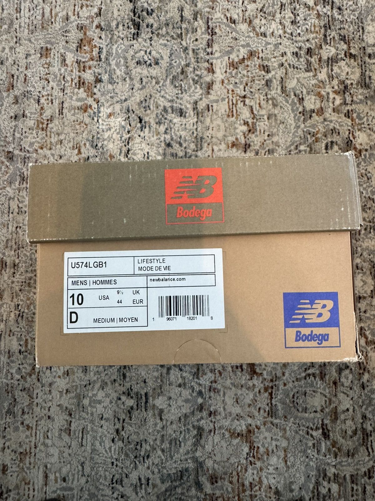 Bodega × New Balance NEW BALANCE BODEGA X 574 LEGACY 'ARRIVAL' Size US 10 / EU 43 - 1 Thumbnail
