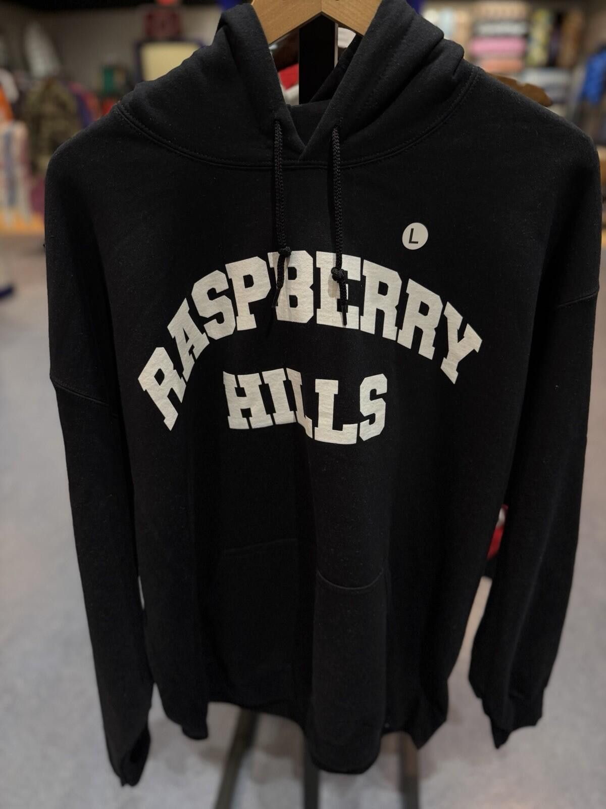 Other Raspberry Hills Black Cotton Fleece Pullover Hoodie Large Size US L / EU 52-54 / 3 - 3 Thumbnail