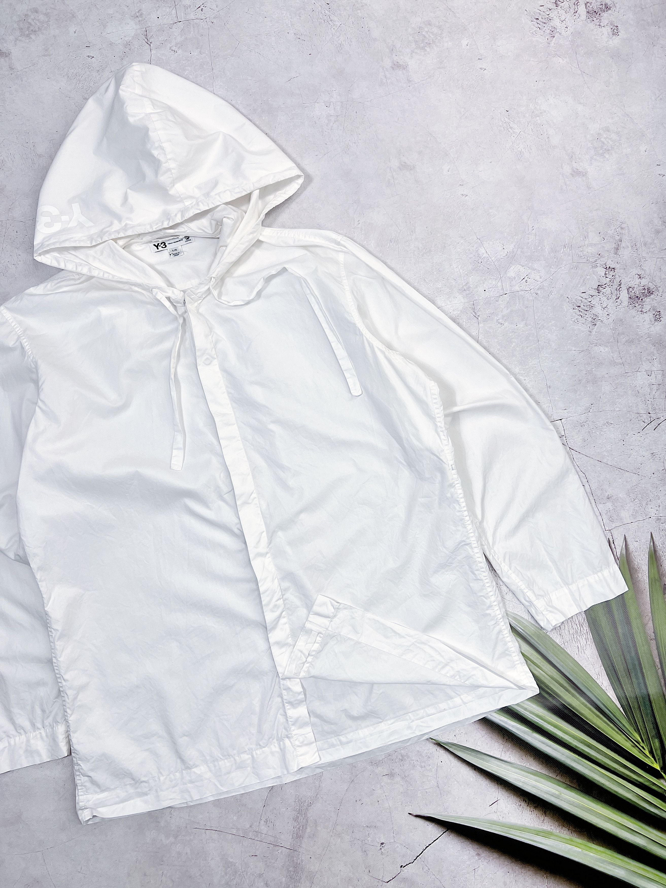 Adidas × Yohji Yamamoto Adidas x Yohji Yamamoto Overshirt with Hooded Size US L / EU 52-54 / 3 - 1 Thumbnail