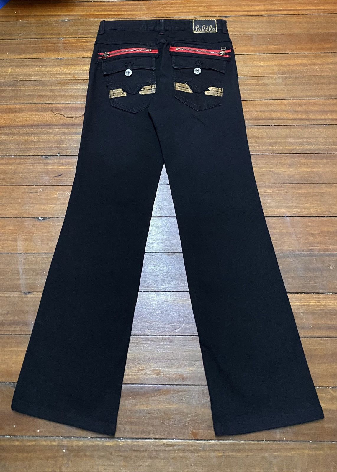 Japanese Brand Very Rare Design Vintage Japanese Brand Lolita Pants 1990s Size US 32 / EU 48 - 2 Thumbnail