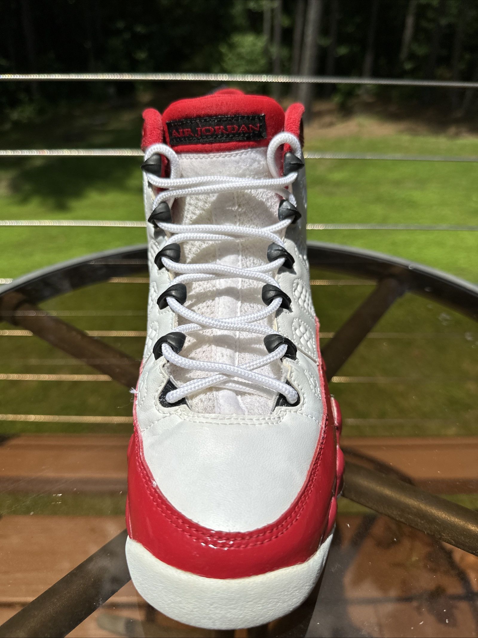Jordan Brand Nike Air Jordan 9 Retro Gym Red 302359-160 GS Size 7y Size US 7 / EU 40 - 3 Thumbnail