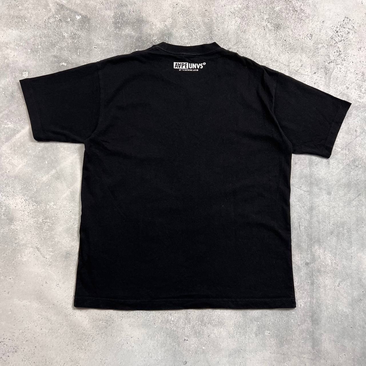 Aape AAPE by A Bathing Ape Gold Logo Universe T Shirt Black Size US S / EU 44-46 / 1 - 15 Thumbnail