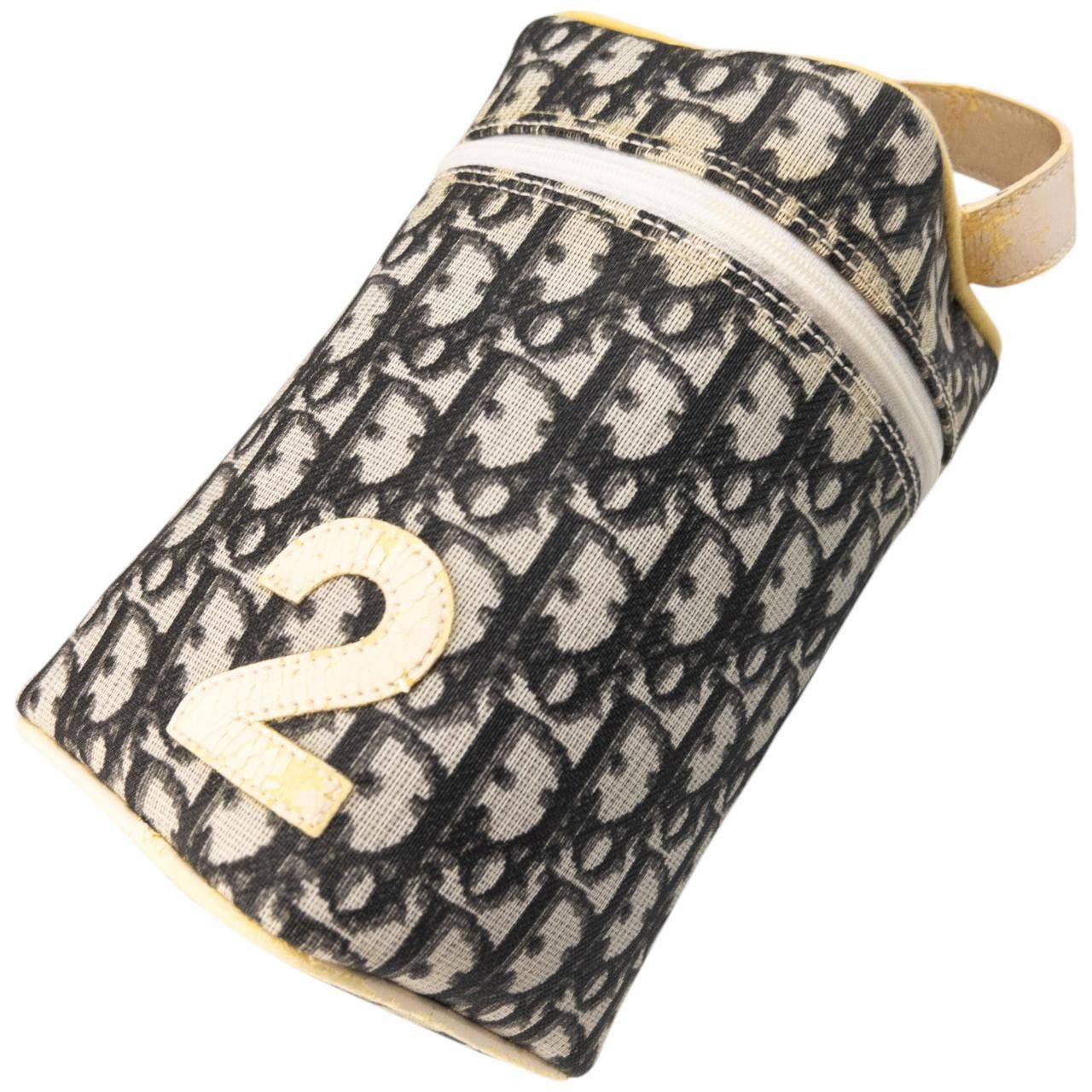 Dior Vintage Dior Monogram Barrel Handbag Size ONE SIZE - 5 Thumbnail